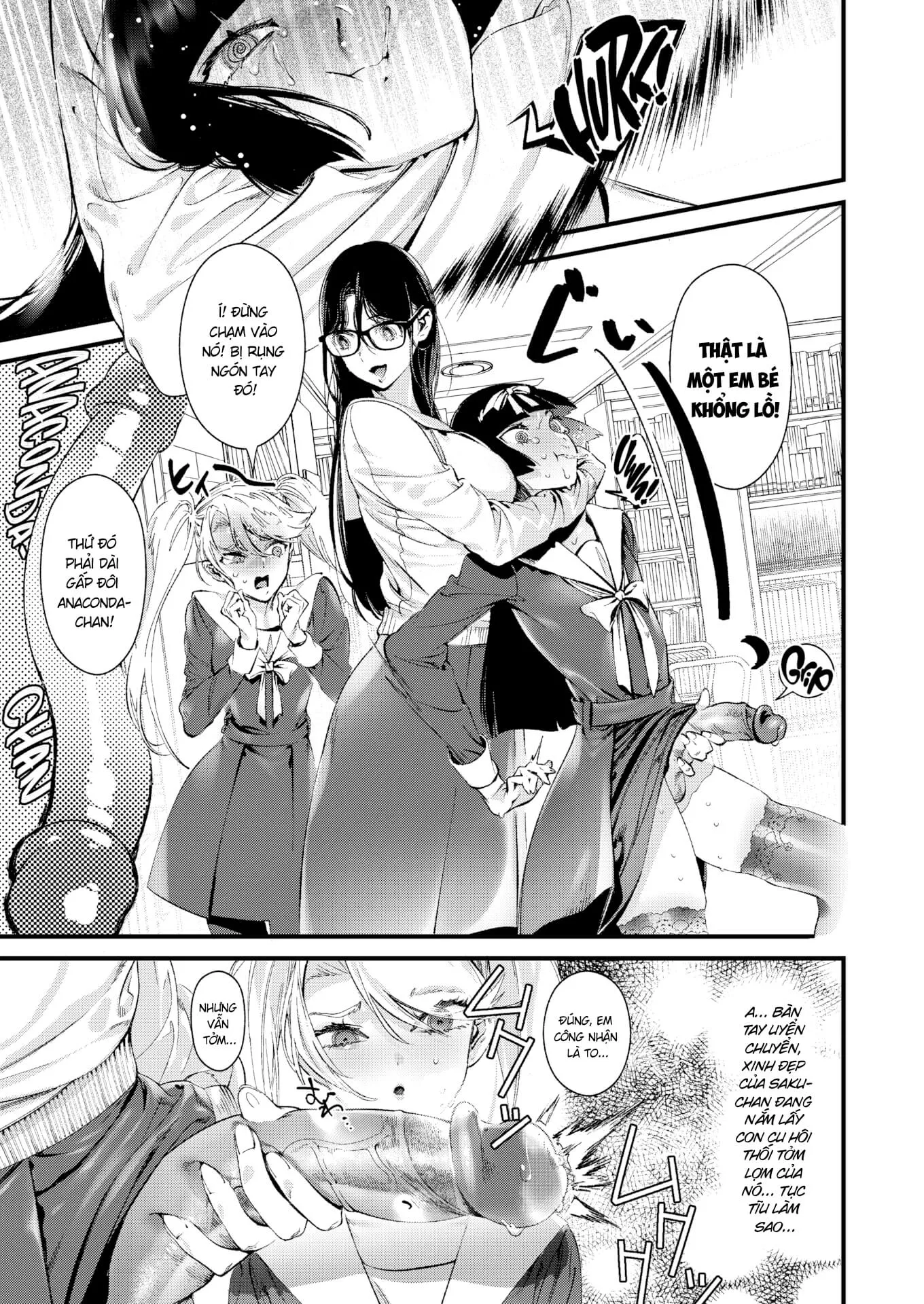 HentaiVN.net - Ảnh 6 - Phịch crush đúng cách [Among the White Lilies] - Oneshot Anaconda