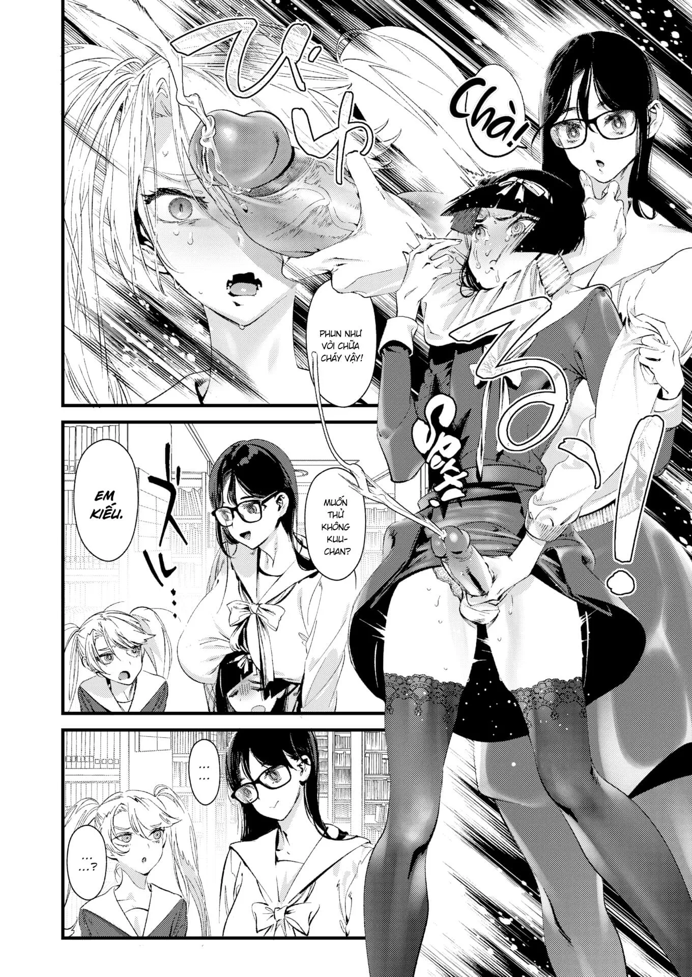 HentaiVN.net - Ảnh 7 - Phịch crush đúng cách [Among the White Lilies] - Oneshot Anaconda