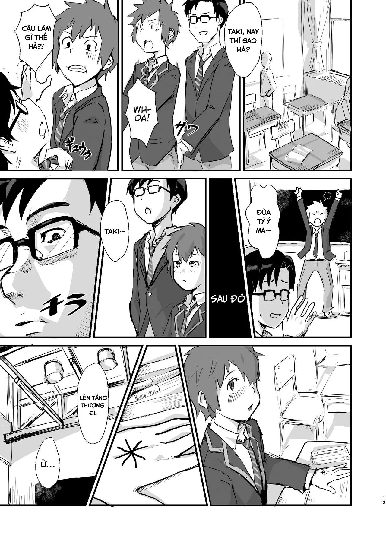 HentaiVN.net - Ảnh 13 - Taki no Ana - Chap 1