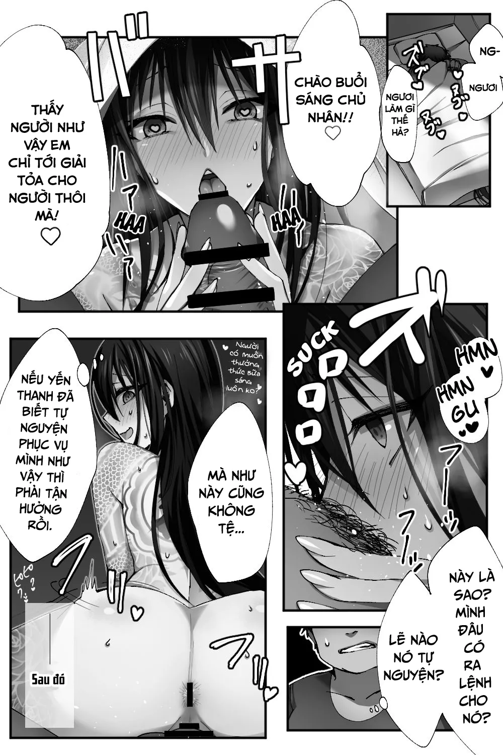 HentaiVN.net - Ảnh 12 - Shinjuku no Asa ga Sennou Sarete Josou Shitsutsu Arekore - Oneshot