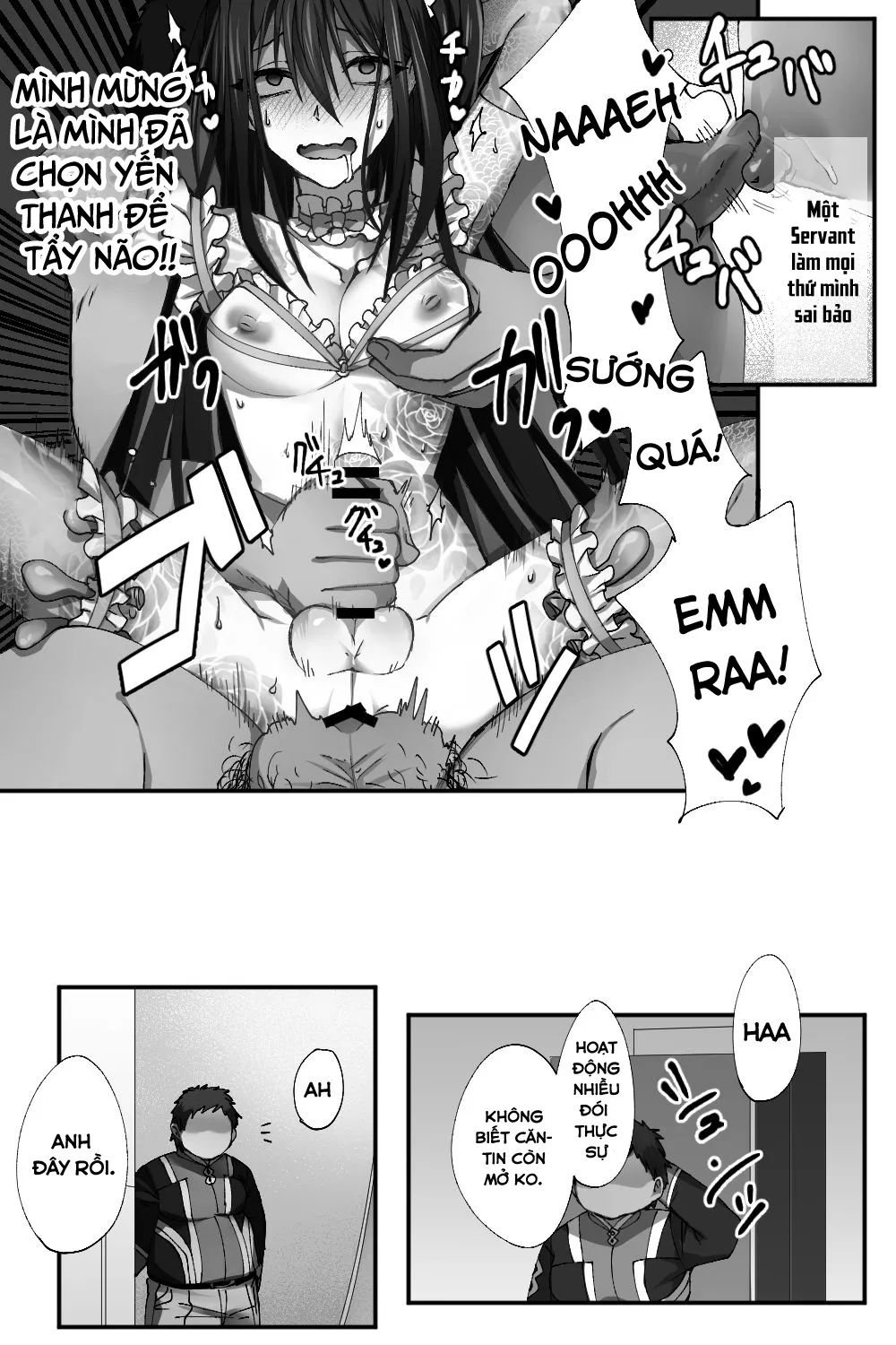 HentaiVN.net - Ảnh 15 - Shinjuku no Asa ga Sennou Sarete Josou Shitsutsu Arekore - Oneshot