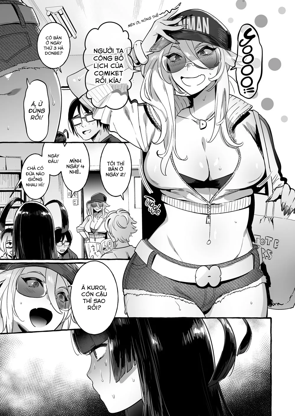 HentaiVN.net - Ảnh 5 - KabeCir no Gal VS Boku [Doujin Star Gyaru VS Me] - Oneshot