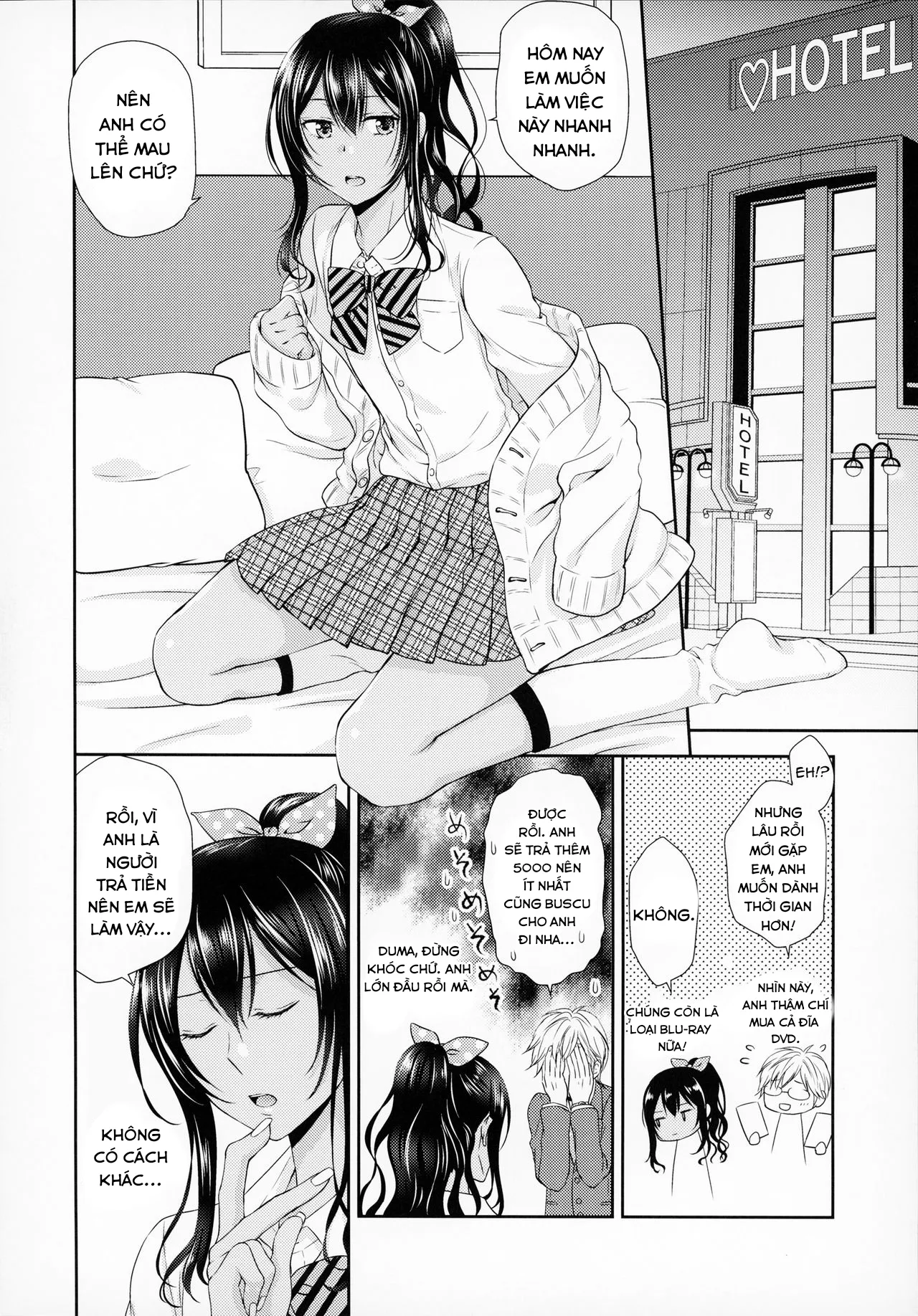 HentaiVN.net - Ảnh 16 - Kinketsu Josou Gal Suppo-machichuu [金欠女装ギャル サポ待ち中] - Oneshot