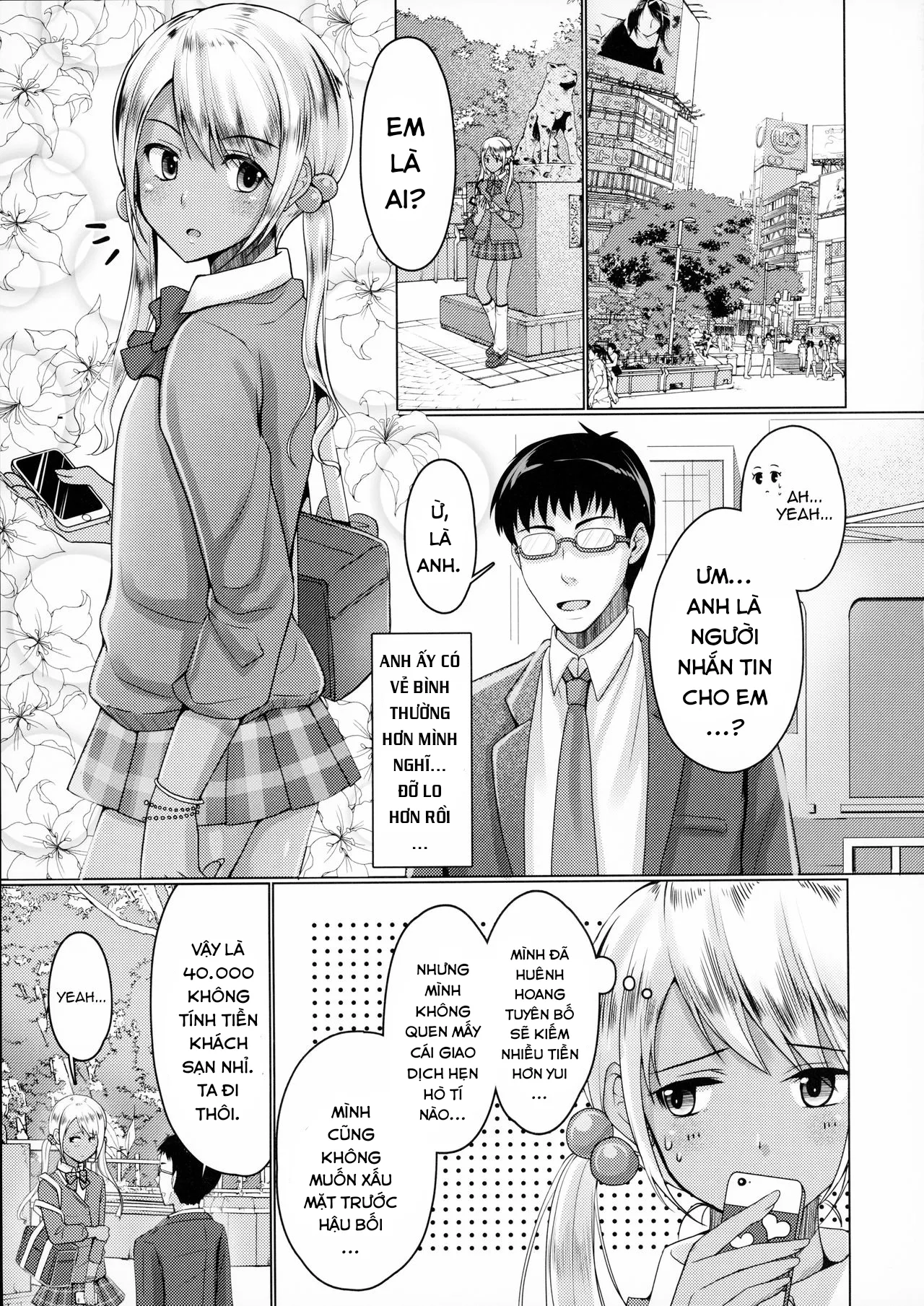 HentaiVN.net - Ảnh 5 - Kinketsu Josou Gal Suppo-machichuu [金欠女装ギャル サポ待ち中] - Oneshot