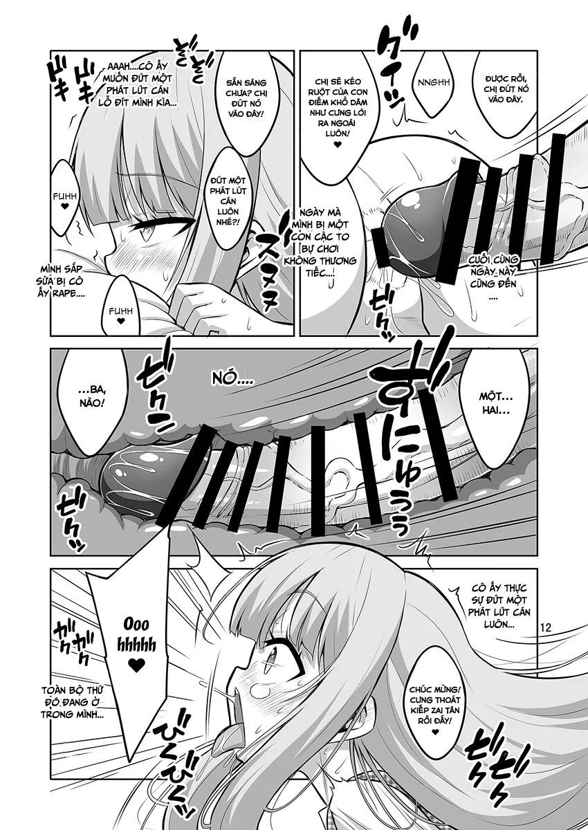 HentaiVN.net - Ảnh 11 - Otokonoko ga Futanari JK DeliHeal o Yondara Byou de Mesu Ochi - Oneshot