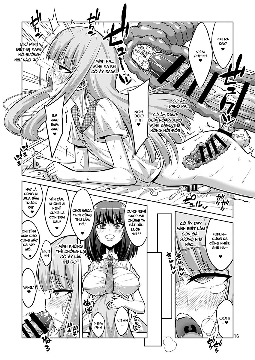 HentaiVN.net - Ảnh 15 - Otokonoko ga Futanari JK DeliHeal o Yondara Byou de Mesu Ochi - Oneshot
