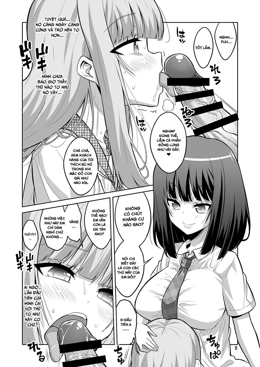 HentaiVN.net - Ảnh 7 - Otokonoko ga Futanari JK DeliHeal o Yondara Byou de Mesu Ochi - Oneshot