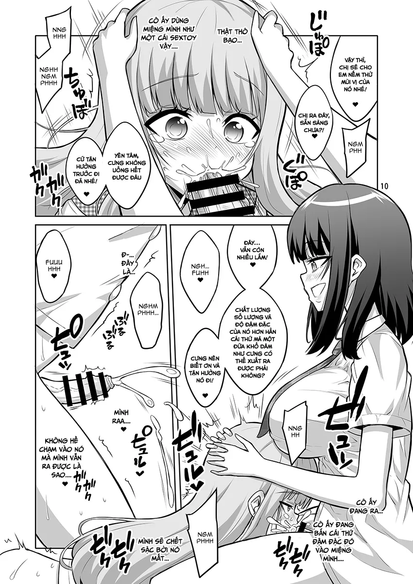 HentaiVN.net - Ảnh 9 - Otokonoko ga Futanari JK DeliHeal o Yondara Byou de Mesu Ochi - Oneshot