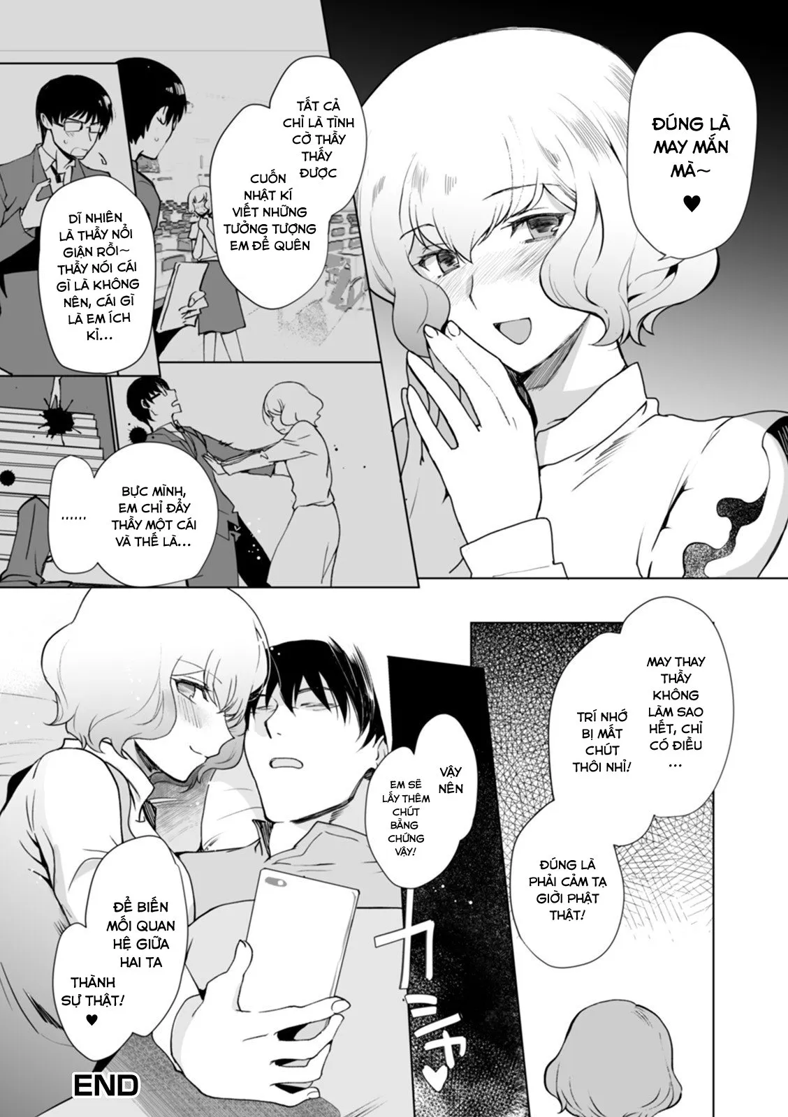HentaiVN.net - Ảnh 18 - Kioku no Naka no Kanojo♂ - Oneshot