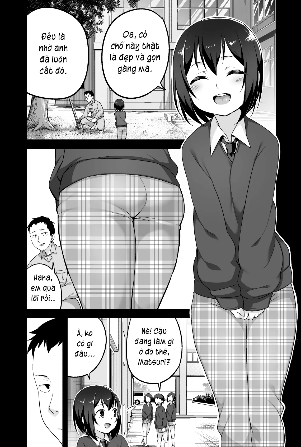 HentaiVN.net - Ảnh 6 - Anh bảo vệ may mắn và em học sinh xui xẻo. [Doeroi Shota ga Ore no Yome ~Kenage na Seiyoku Shori Gangu~] - Chap 1: Bắt quả tang nha.