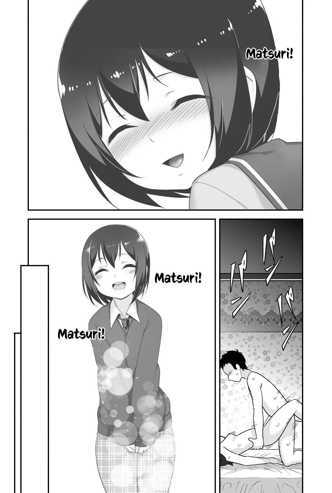 HentaiVN.net - Ảnh 3 - Anh bảo vệ may mắn và em học sinh xui xẻo. [Doeroi Shota ga Ore no Yome ~Kenage na Seiyoku Shori Gangu~] - Chap 5: Yêu anh, yêu em 3000.