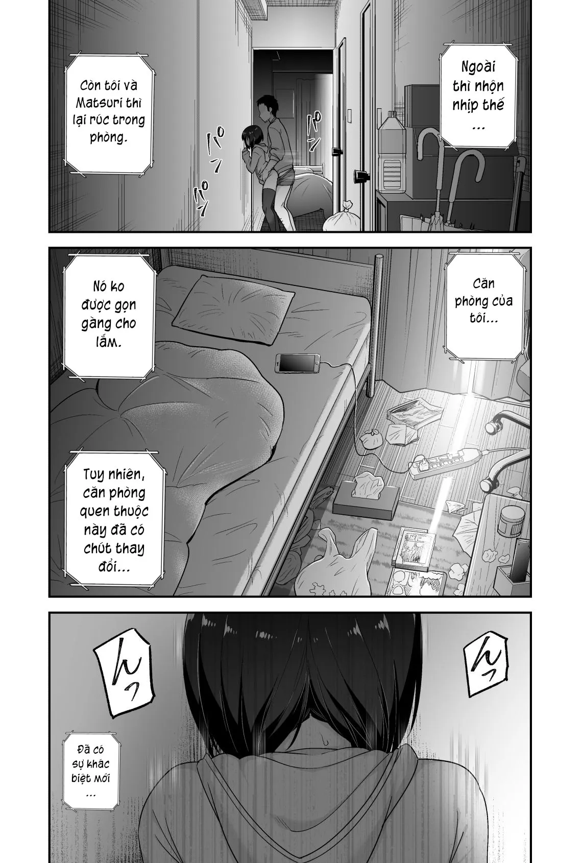 HentaiVN.net - Ảnh 10 - Anh bảo vệ may mắn và em học sinh xui xẻo. [Doeroi Shota ga Ore no Yome ~Kenage na Seiyoku Shori Gangu~] - Chap 6: Kết thúc + chap bonus.