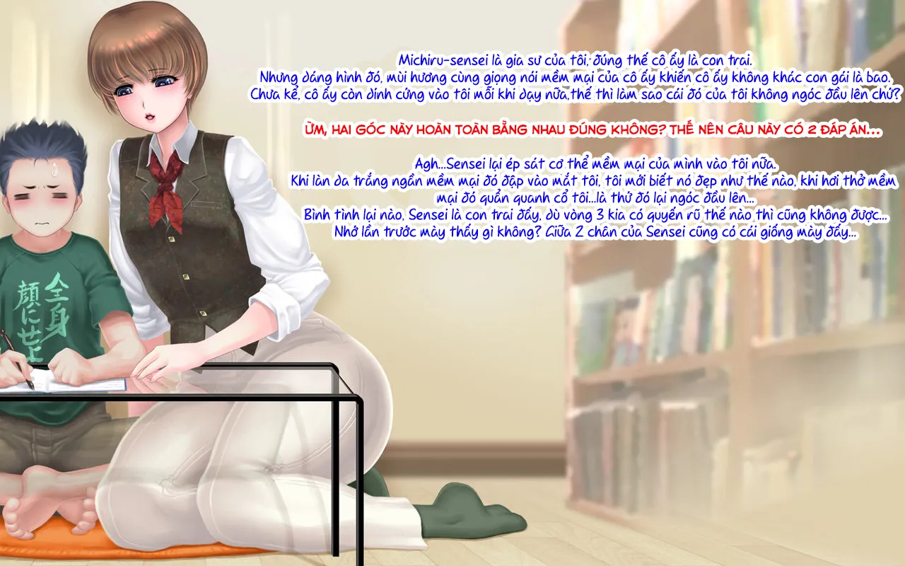 HentaiVN.net - Ảnh 3 - Vòng 3 của gia sư tôi quá sexy nên tôi không thể kiềm chế nổi [Katei Kyoushi no Kyojiri Danshi Daigakusei ga Ero Sugite Omowazu Ore wa] - Chap 1