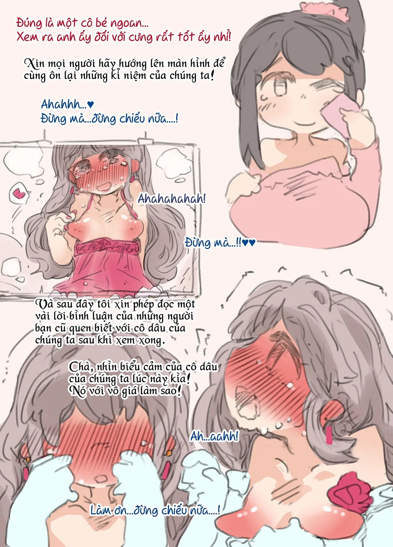 HentaiVN.net - Ảnh 13 - Giả vờ đồng ý và cách biến bạn trai bạn thành một con điếm! [Shiawase Na Kekkonshiki] - Oneshot