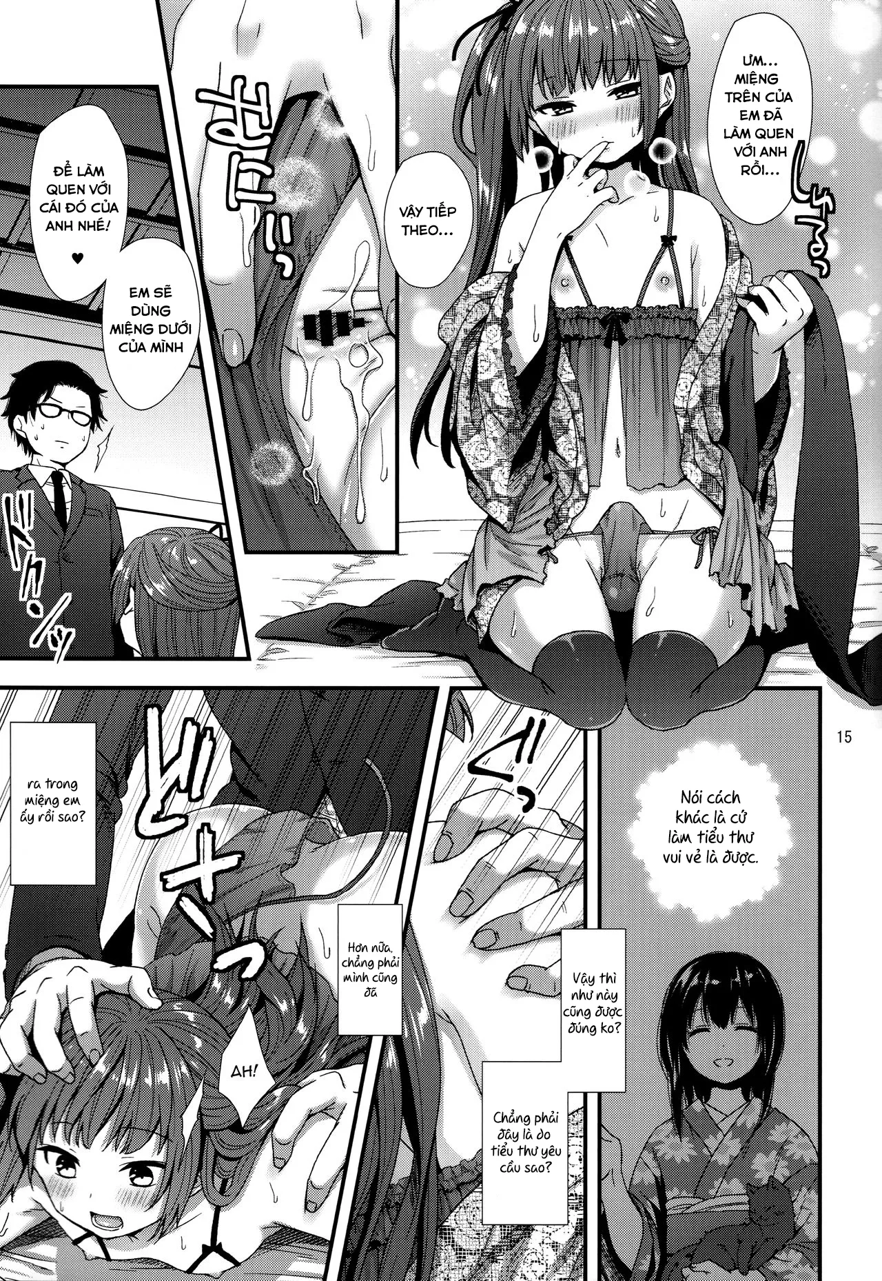 HentaiVN.net - Ảnh 14 - Ojou-sama wa Semeraretai - Oneshot