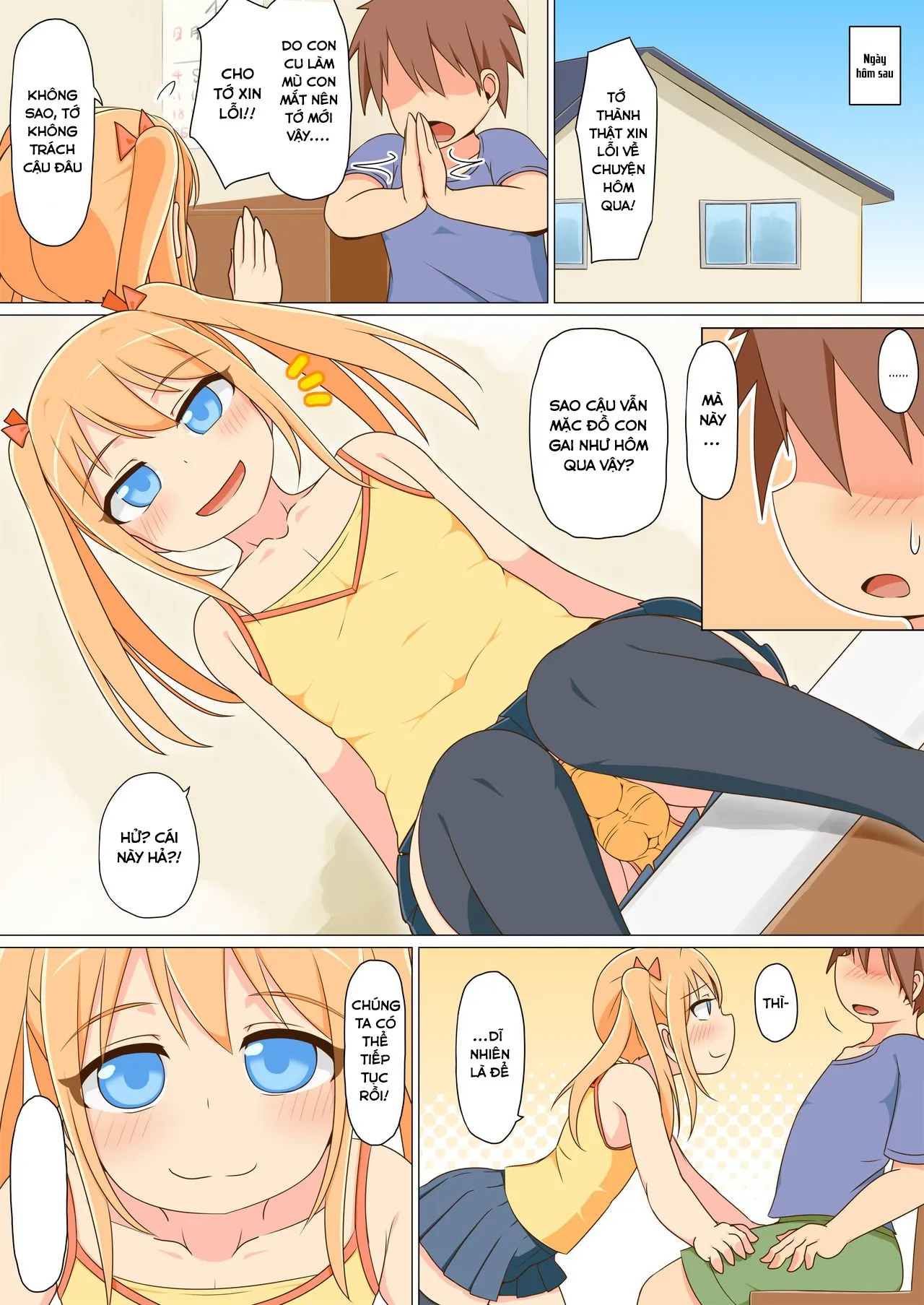 HentaiVN.net - Ảnh 12 - Josou shita Tomodachi o Goukan shitara Ore Senyou no Onapet ni Natta w - Oneshot