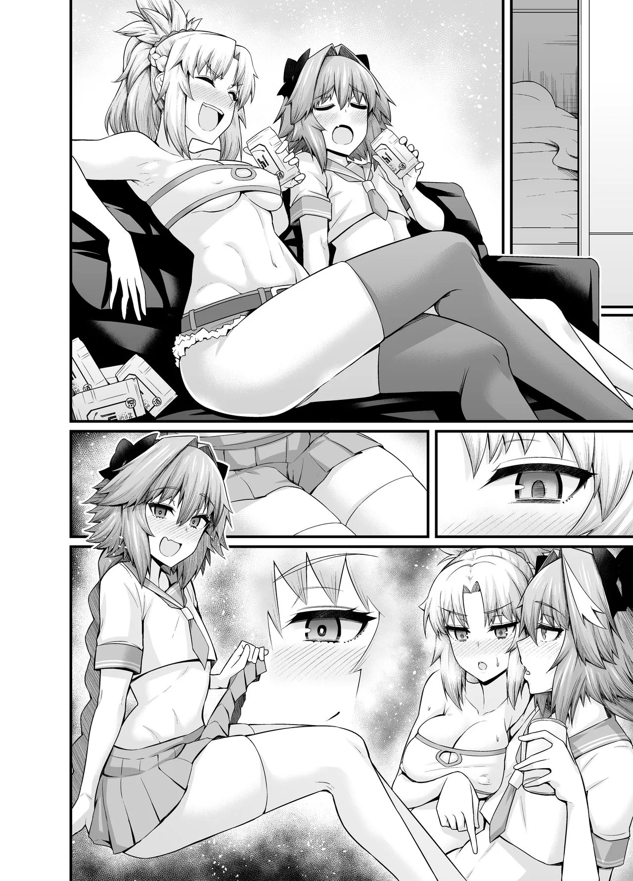 HentaiVN.net - Ảnh 4 - Mordred, Yotta Ikioi de Astolfo to... [Mordred, Yotta Ikioi de Astolfo to...; モードレッド、酔った勢いでアストルフォと…] - Oneshot