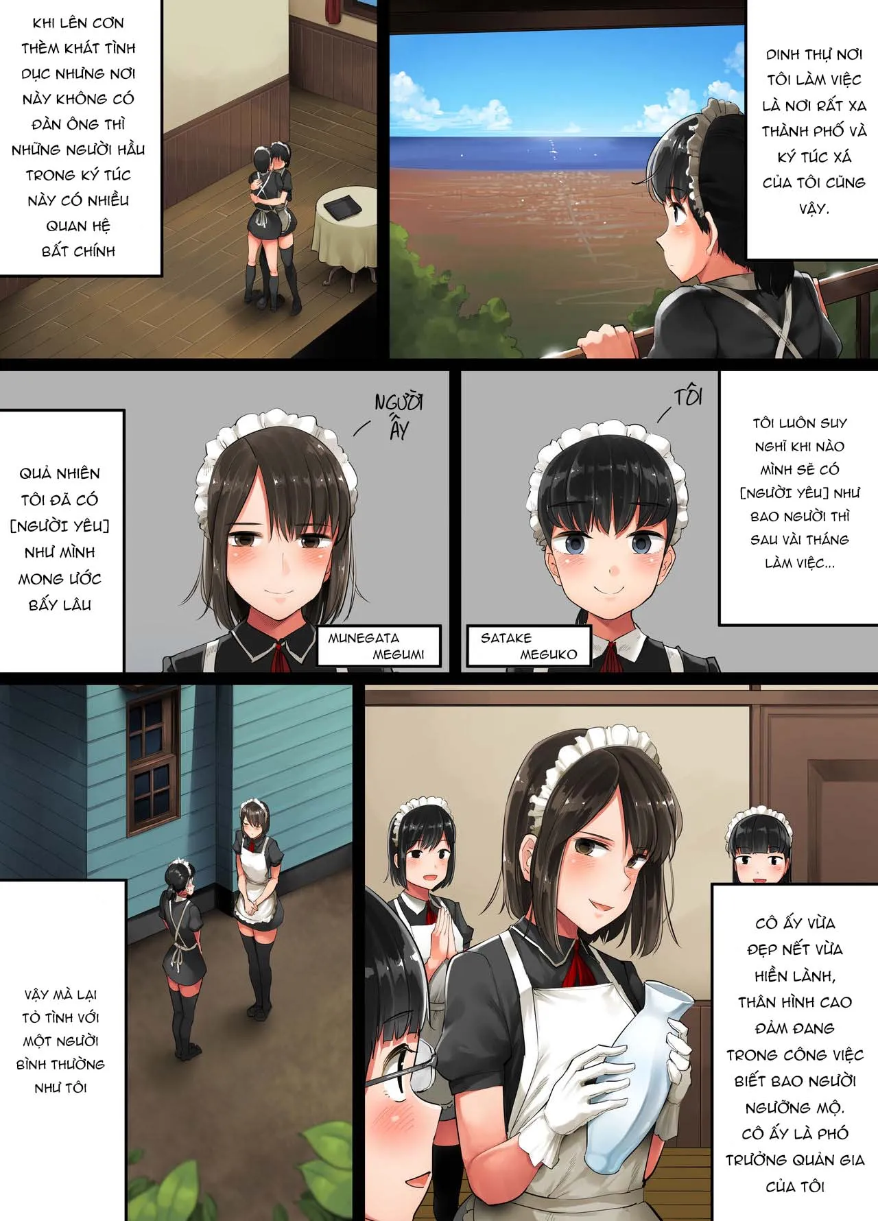 HentaiVN.net - Ảnh 3 - Dỗ Péo Người Yêu [Tabe Maid 3] - Oneshot