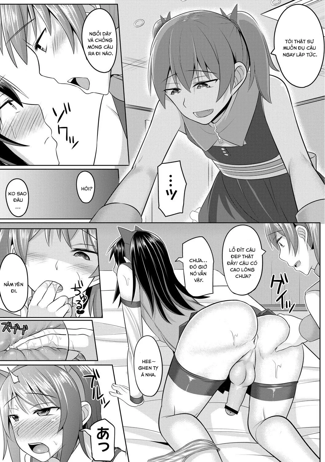 HentaiVN.net - Ảnh 8 - Cosplay Otokonoko-tachi ~ Ushiro no Ana ni Iretai Kankei - Chap 1