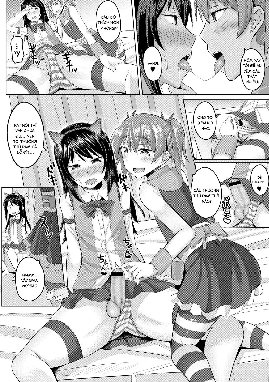 HentaiVN.net - Ảnh 4 - Cosplay Otokonoko-tachi ~ Ushiro no Ana ni Iretai Kankei - Chap 1