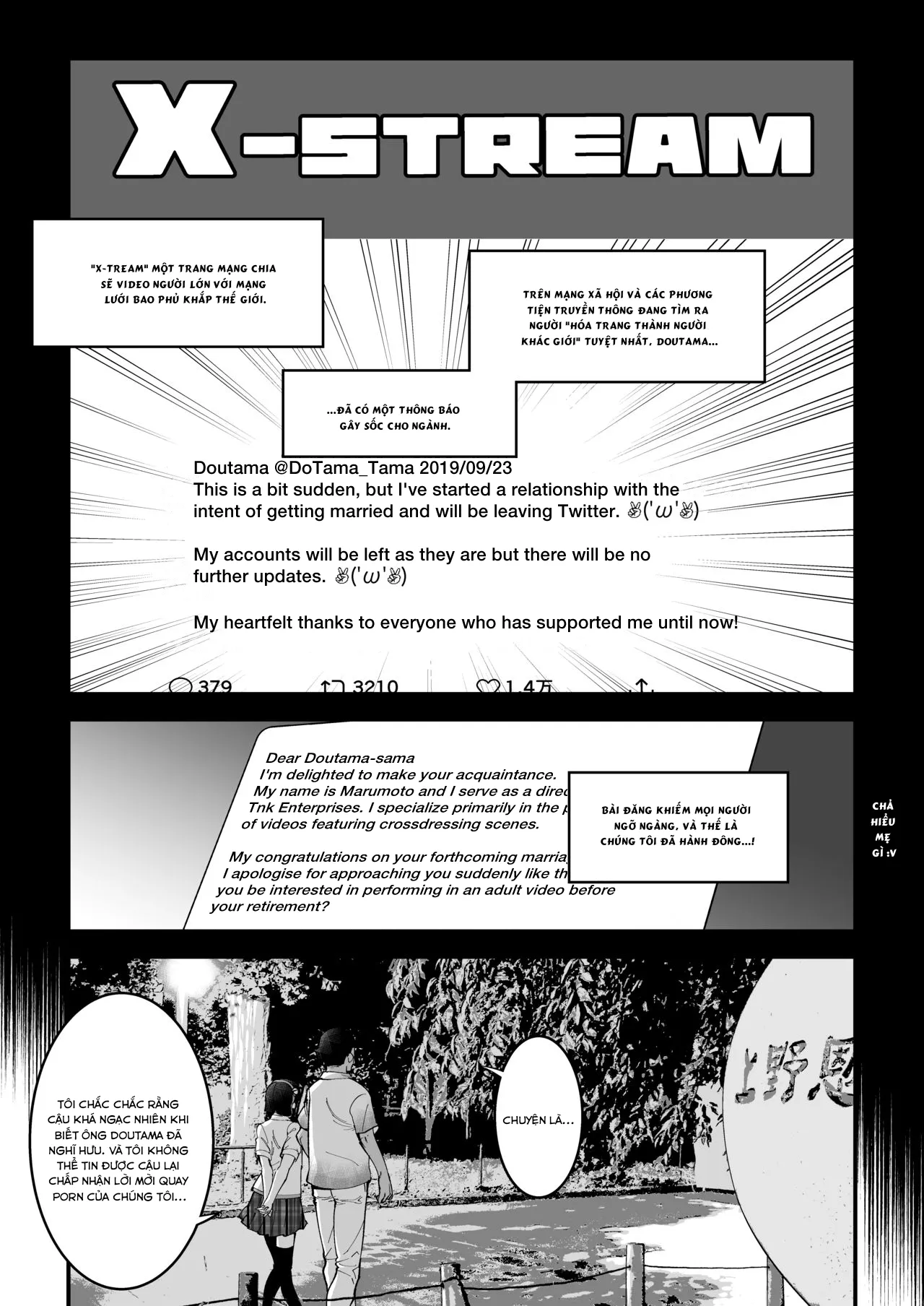 HentaiVN.net - Ảnh 2 - Yuumei Haishin Josouko Dengeki AV Debut Soku Intai - Oneshot