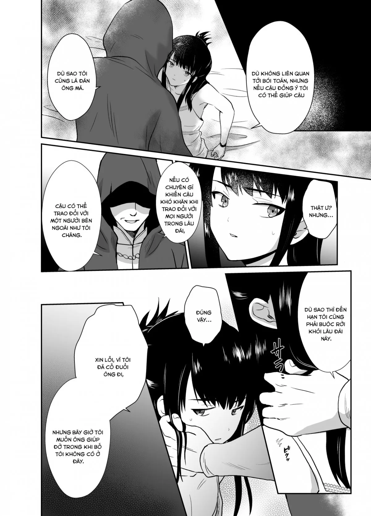 HentaiVN.net - Ảnh 13 - Kawaisou na Ouji-sama wa Warui Mahou de Oshiro no Mesu Benki ni Sarete Shimaimashita - Chap 1