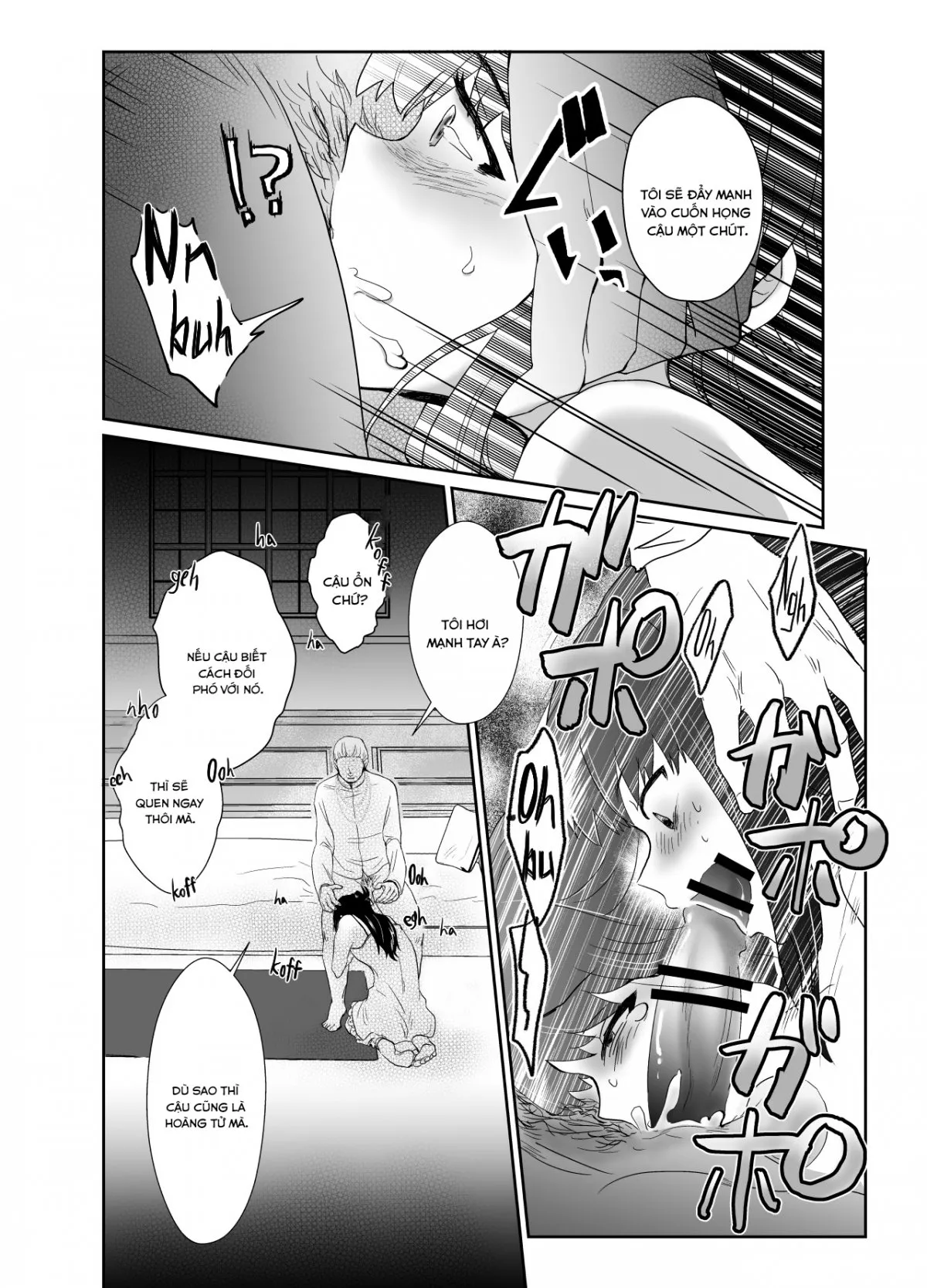 HentaiVN.net - Ảnh 16 - Kawaisou na Ouji-sama wa Warui Mahou de Oshiro no Mesu Benki ni Sarete Shimaimashita - Chap 1