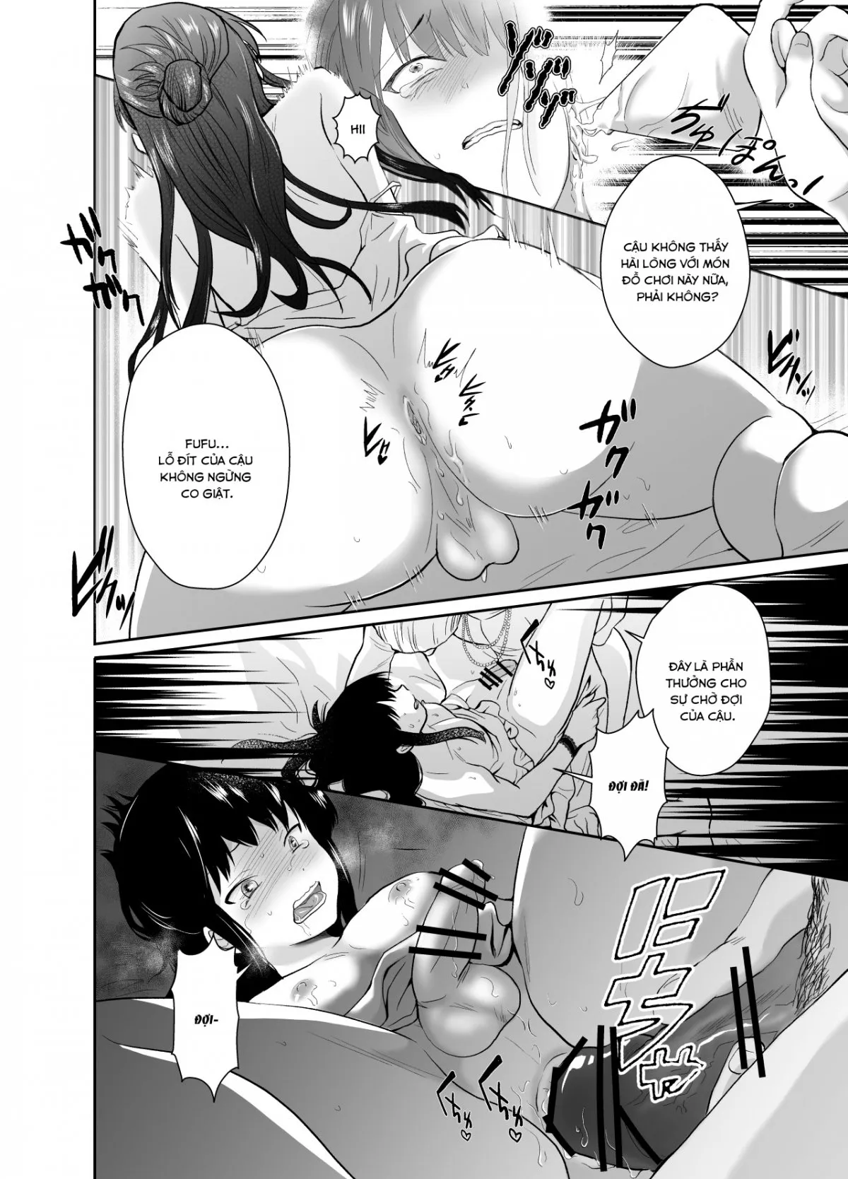 HentaiVN.net - Ảnh 23 - Kawaisou na Ouji-sama wa Warui Mahou de Oshiro no Mesu Benki ni Sarete Shimaimashita - Chap 1