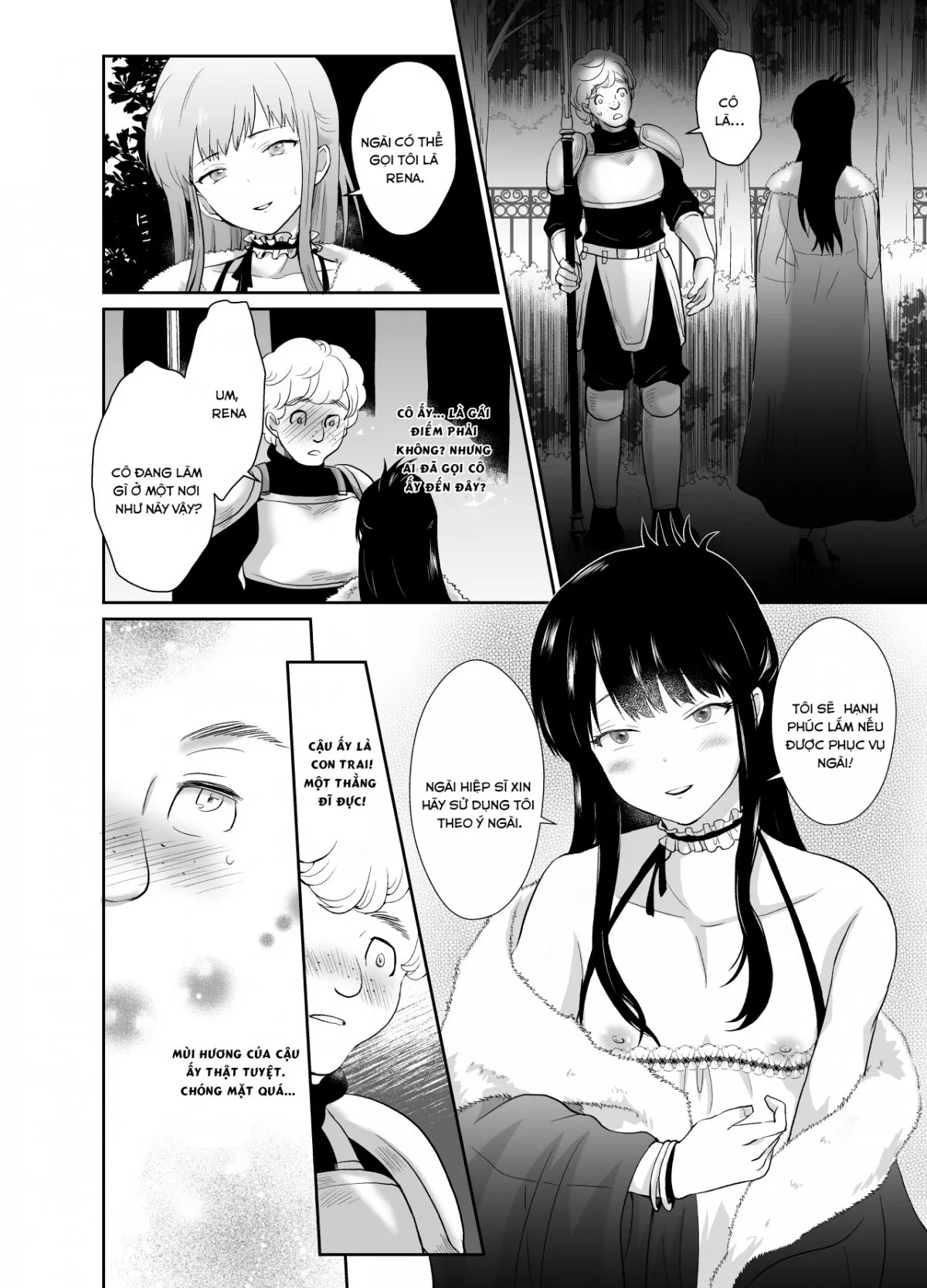 HentaiVN.net - Ảnh 26 - Kawaisou na Ouji-sama wa Warui Mahou de Oshiro no Mesu Benki ni Sarete Shimaimashita - Chap 1