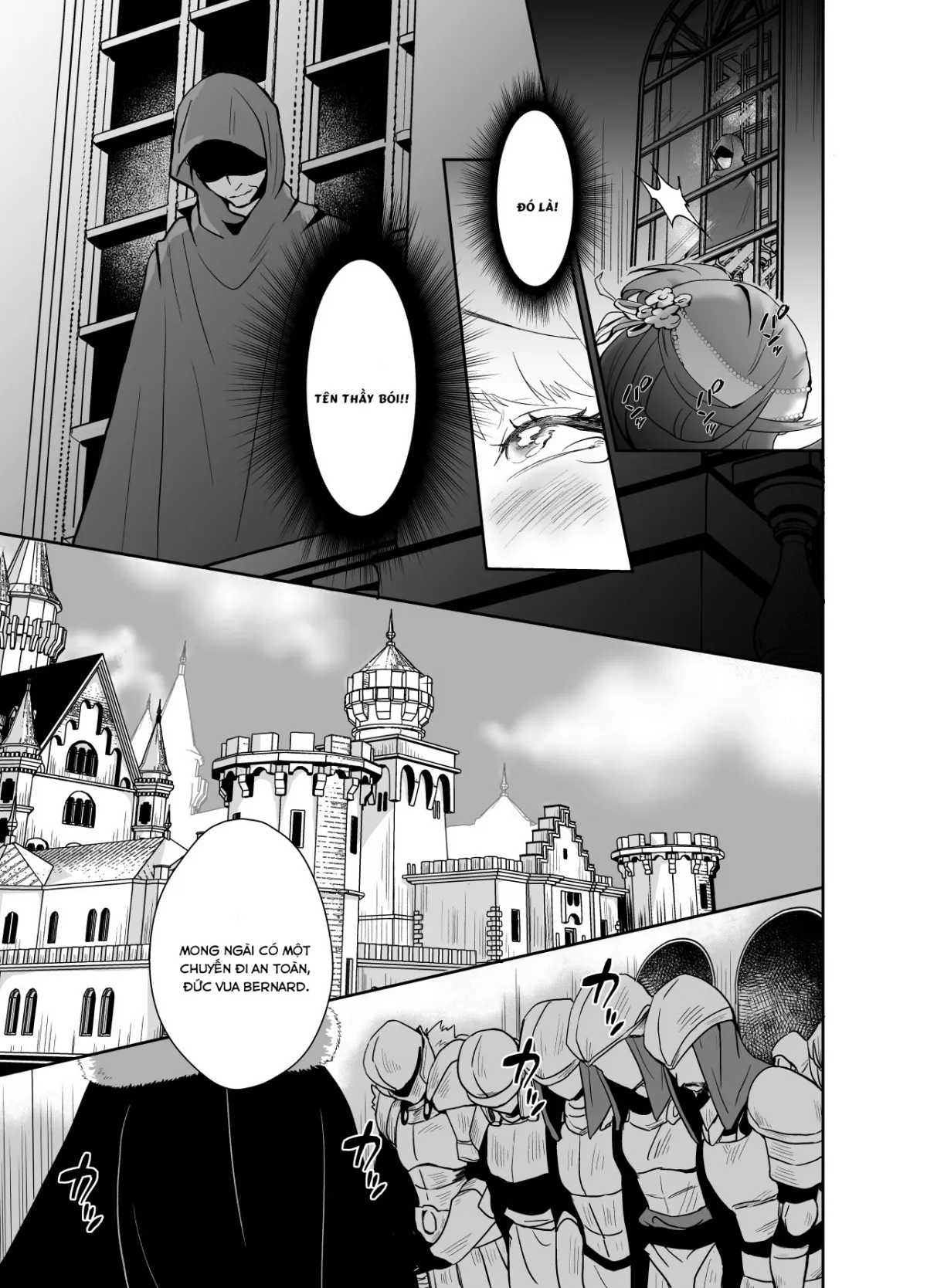 HentaiVN.net - Ảnh 3 - Kawaisou na Ouji-sama wa Warui Mahou de Oshiro no Mesu Benki ni Sarete Shimaimashita - Chap 1