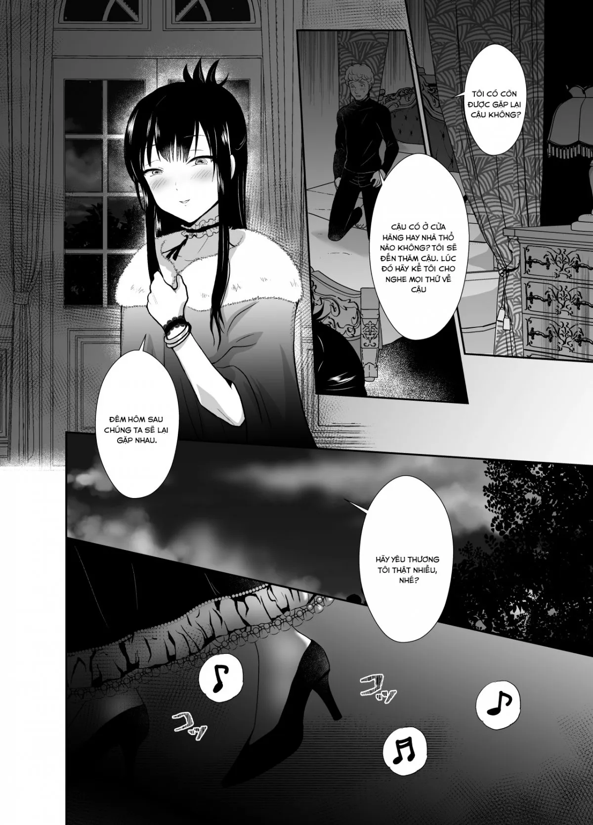 HentaiVN.net - Ảnh 34 - Kawaisou na Ouji-sama wa Warui Mahou de Oshiro no Mesu Benki ni Sarete Shimaimashita - Chap 1