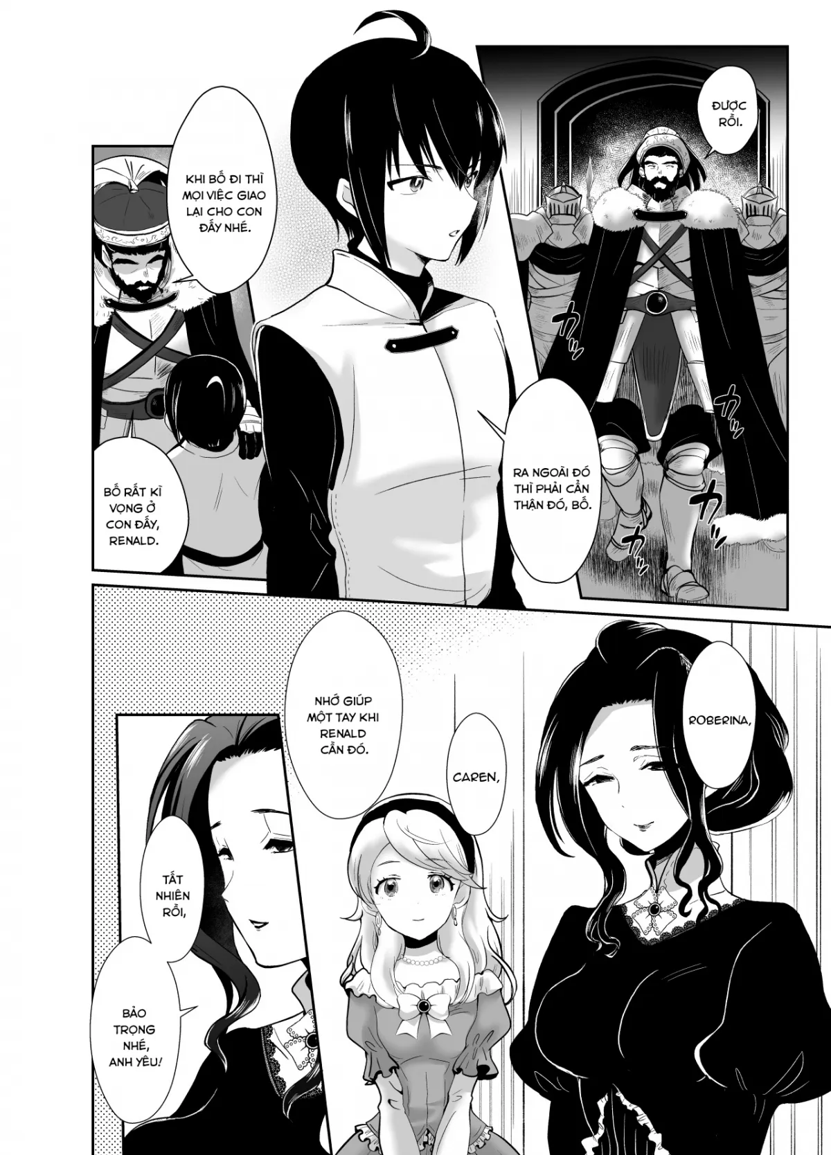 HentaiVN.net - Ảnh 4 - Kawaisou na Ouji-sama wa Warui Mahou de Oshiro no Mesu Benki ni Sarete Shimaimashita - Chap 1