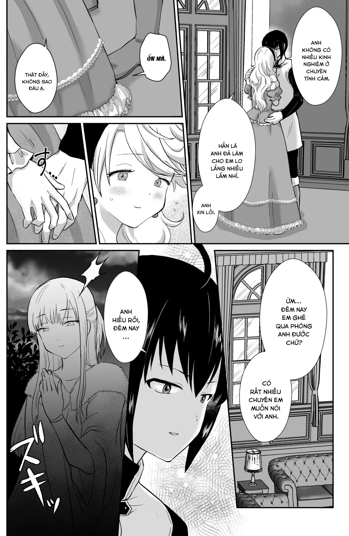 HentaiVN.net - Ảnh 16 - Kawaisou na Ouji-sama wa Warui Mahou de Oshiro no Mesu Benki ni Sarete Shimaimashita - Chap 2