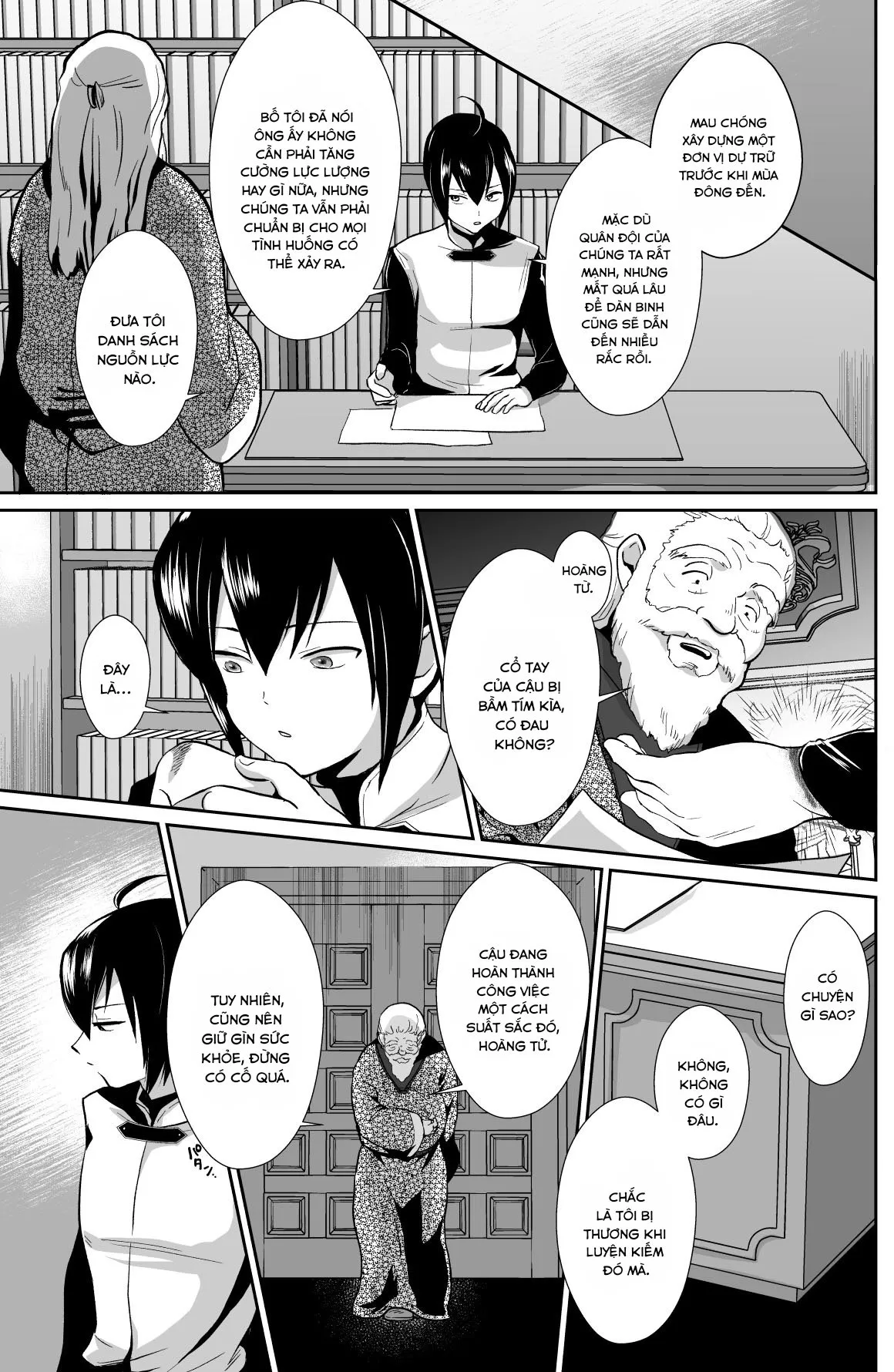 HentaiVN.net - Ảnh 25 - Kawaisou na Ouji-sama wa Warui Mahou de Oshiro no Mesu Benki ni Sarete Shimaimashita - Chap 2