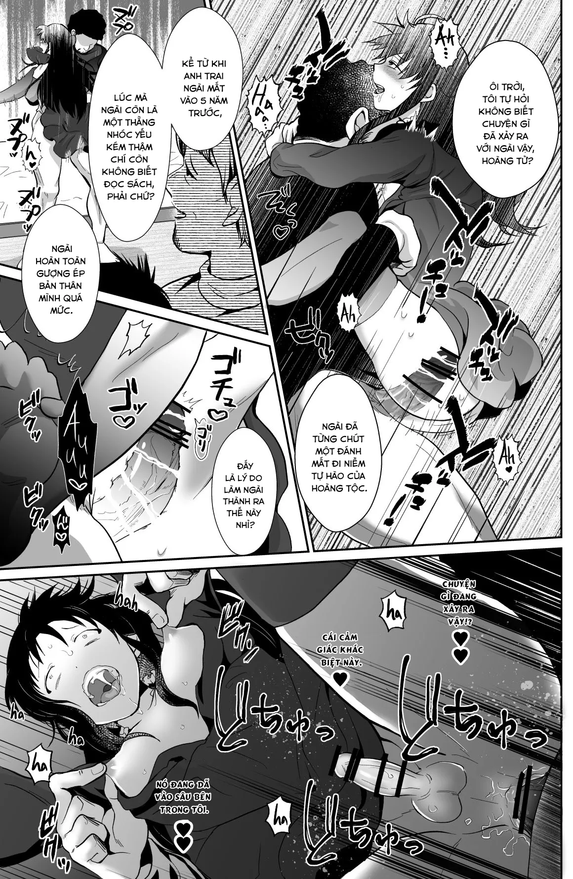 HentaiVN.net - Ảnh 35 - Kawaisou na Ouji-sama wa Warui Mahou de Oshiro no Mesu Benki ni Sarete Shimaimashita - Chap 2