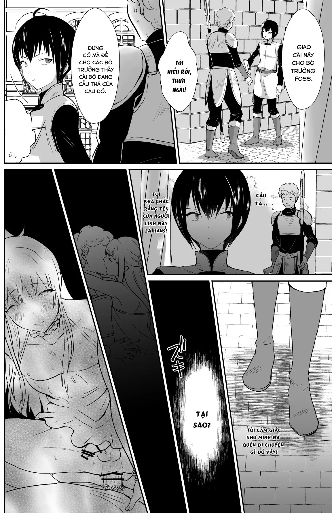 HentaiVN.net - Ảnh 4 - Kawaisou na Ouji-sama wa Warui Mahou de Oshiro no Mesu Benki ni Sarete Shimaimashita - Chap 2
