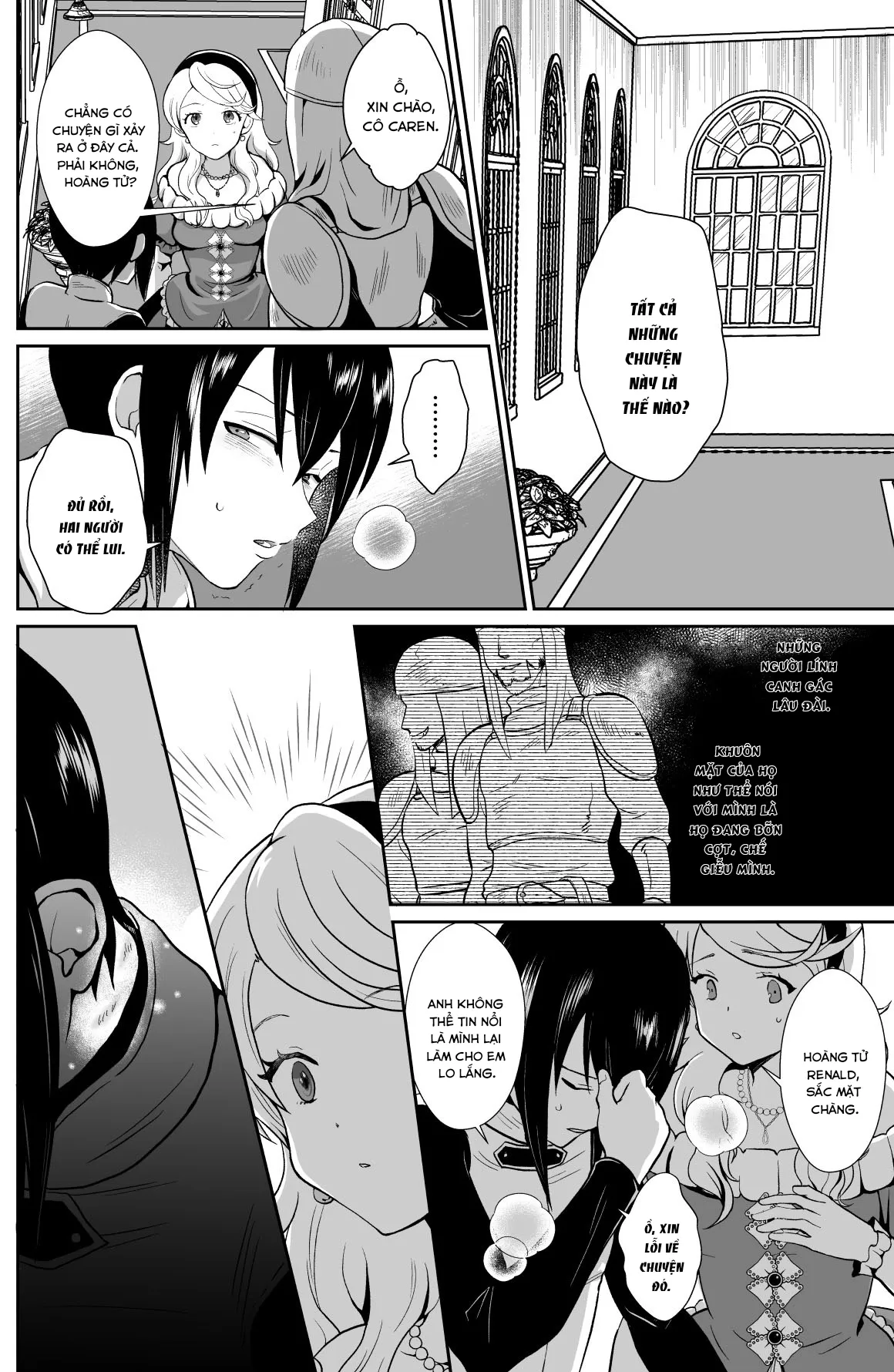 HentaiVN.net - Ảnh 42 - Kawaisou na Ouji-sama wa Warui Mahou de Oshiro no Mesu Benki ni Sarete Shimaimashita - Chap 2