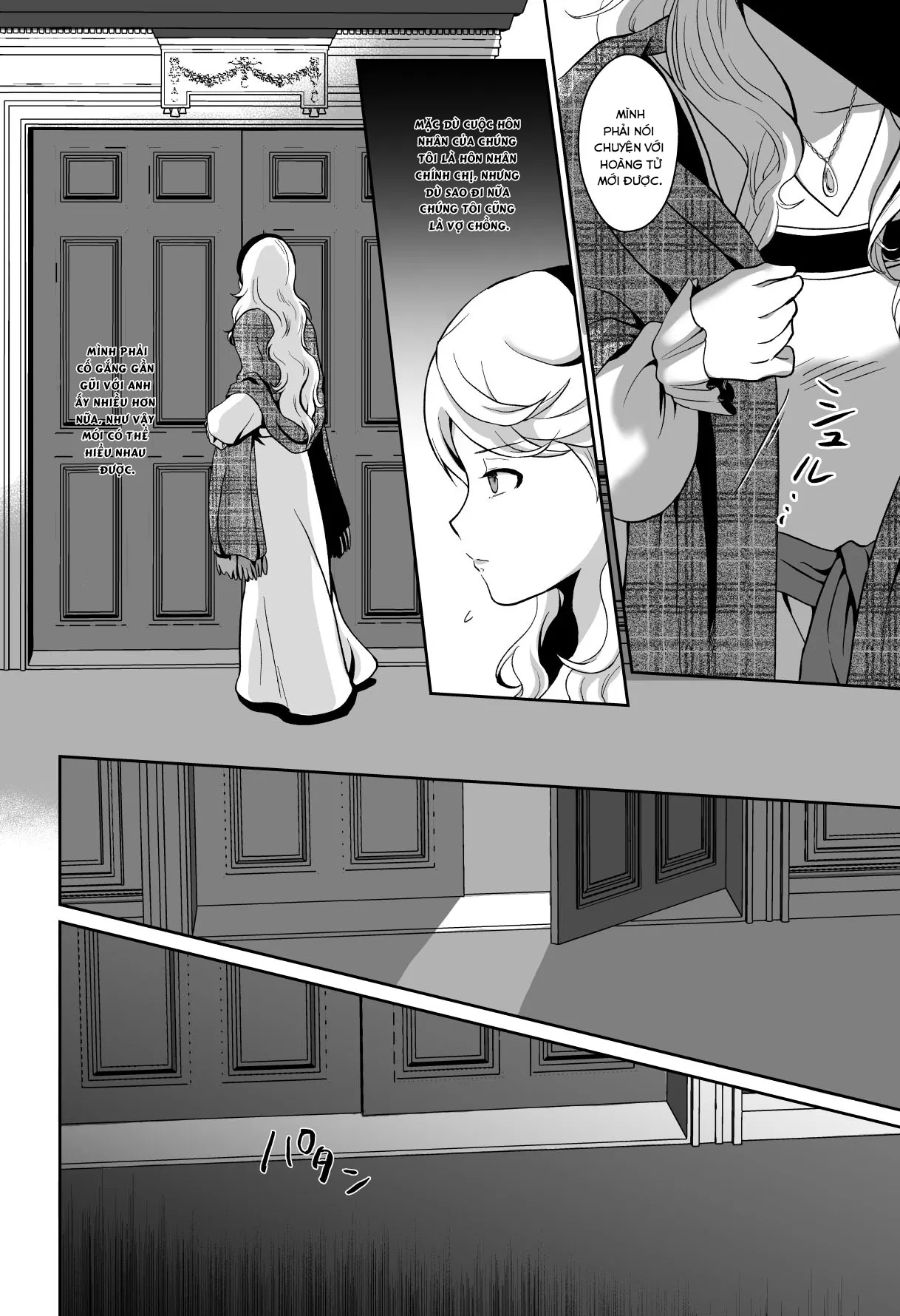 HentaiVN.net - Ảnh 44 - Kawaisou na Ouji-sama wa Warui Mahou de Oshiro no Mesu Benki ni Sarete Shimaimashita - Chap 2