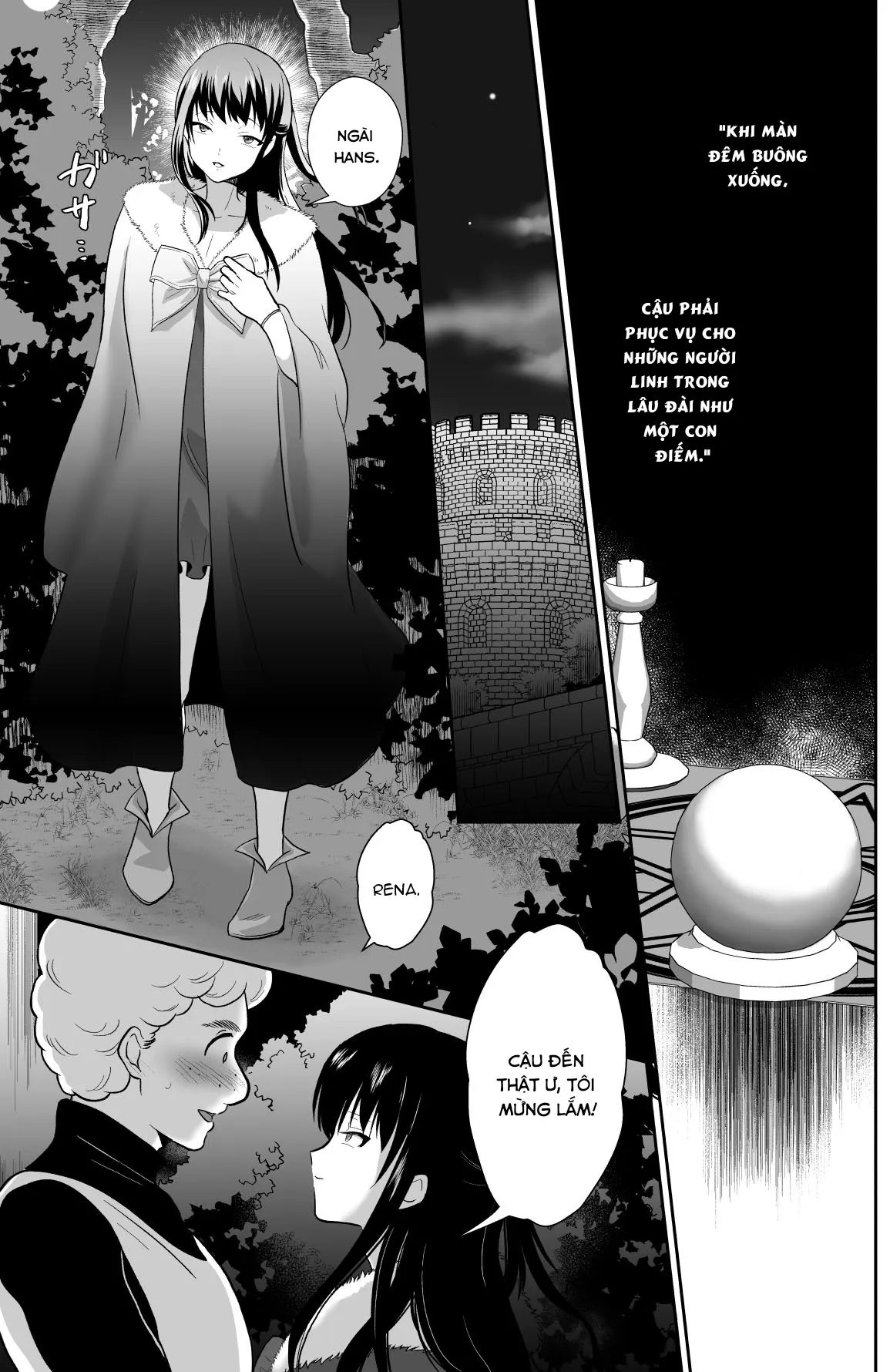 HentaiVN.net - Ảnh 5 - Kawaisou na Ouji-sama wa Warui Mahou de Oshiro no Mesu Benki ni Sarete Shimaimashita - Chap 2