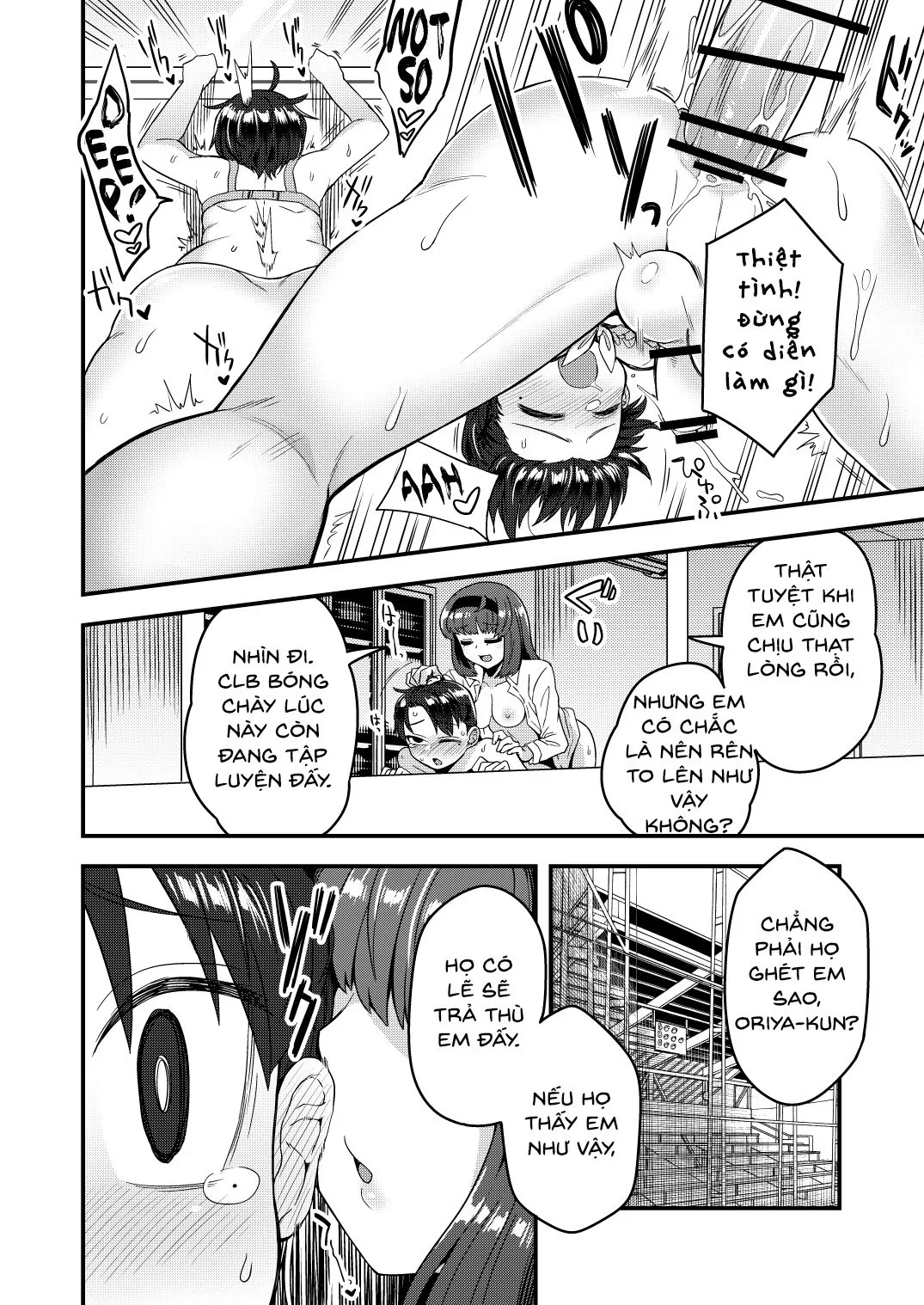 HentaiVN.net - Ảnh 11 - Fukukaichou Ga Kaichou No Kanojo Ni Naru Made [Until The Vice President Becomes The President's Girlfriend] - Oneshot