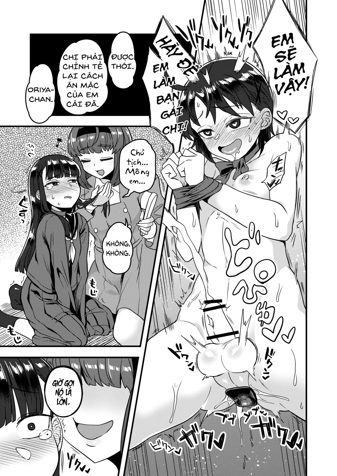 HentaiVN.net - Ảnh 20 - Fukukaichou Ga Kaichou No Kanojo Ni Naru Made [Until The Vice President Becomes The President's Girlfriend] - Oneshot
