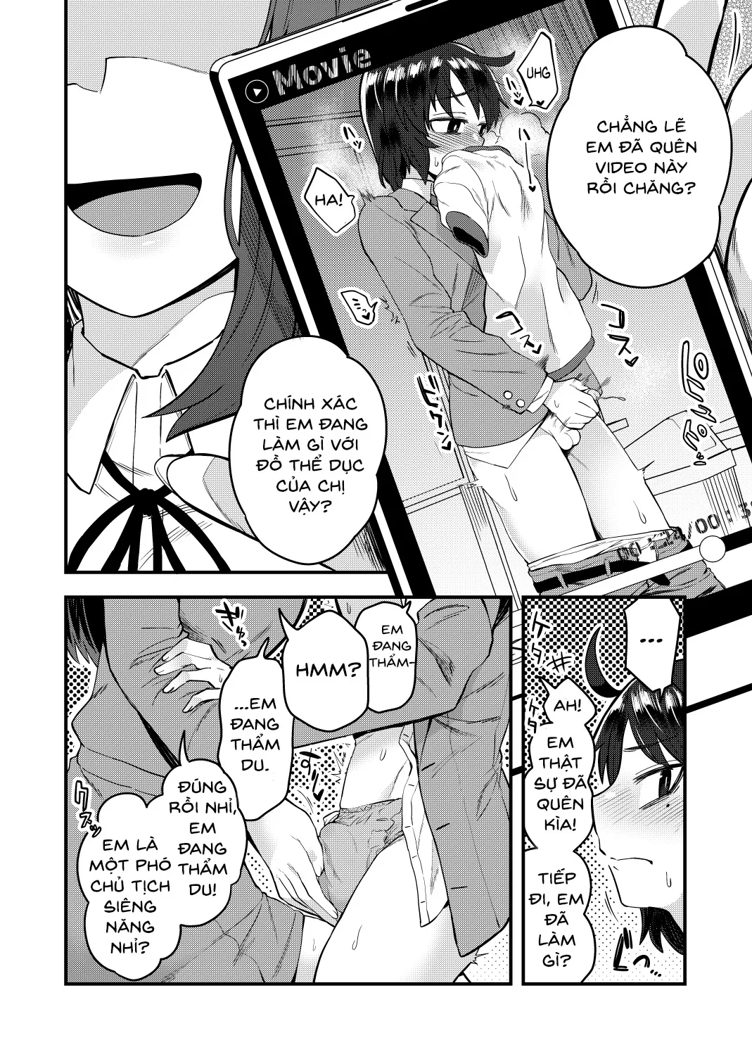 HentaiVN.net - Ảnh 4 - Fukukaichou Ga Kaichou No Kanojo Ni Naru Made [Until The Vice President Becomes The President's Girlfriend] - Oneshot