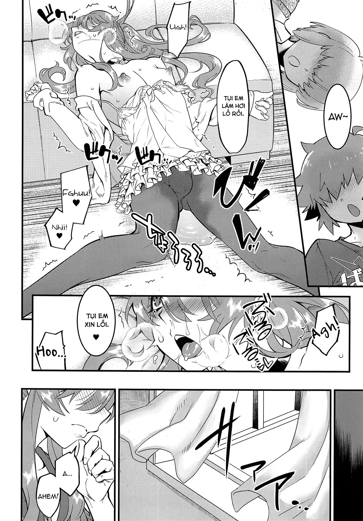 HentaiVN.net - Ảnh 11 - Tonari No Ochinpo ♂ Onee-San Zenpen - Chap 1