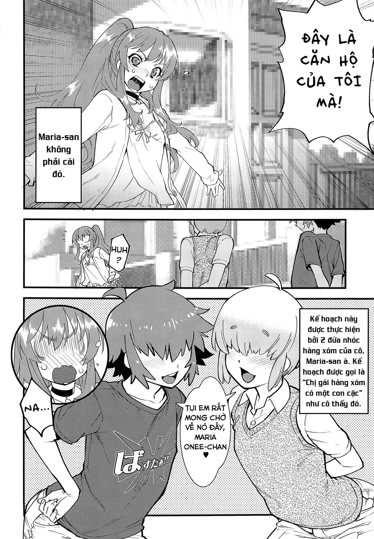HentaiVN.net - Ảnh 4 - Tonari No Ochinpo ♂ Onee-San Zenpen - Chap 1