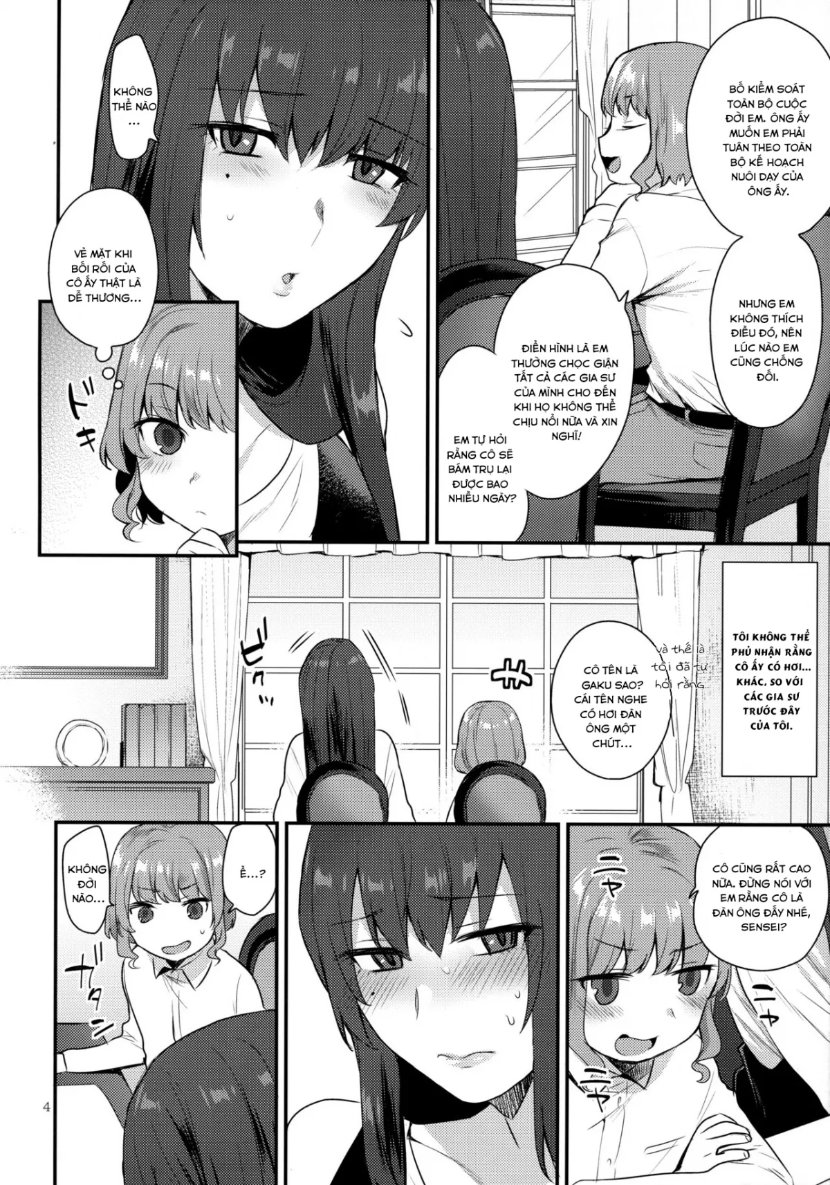 HentaiVN.net - Ảnh 3 - Gia sư của tôi [Boku no sensei] - Oneshot
