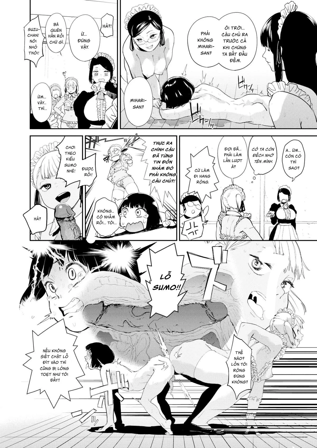 HentaiVN.net - Ảnh 23 - Vui cười và Gắt gỏng [Smiling and Huffing] - Oneshot