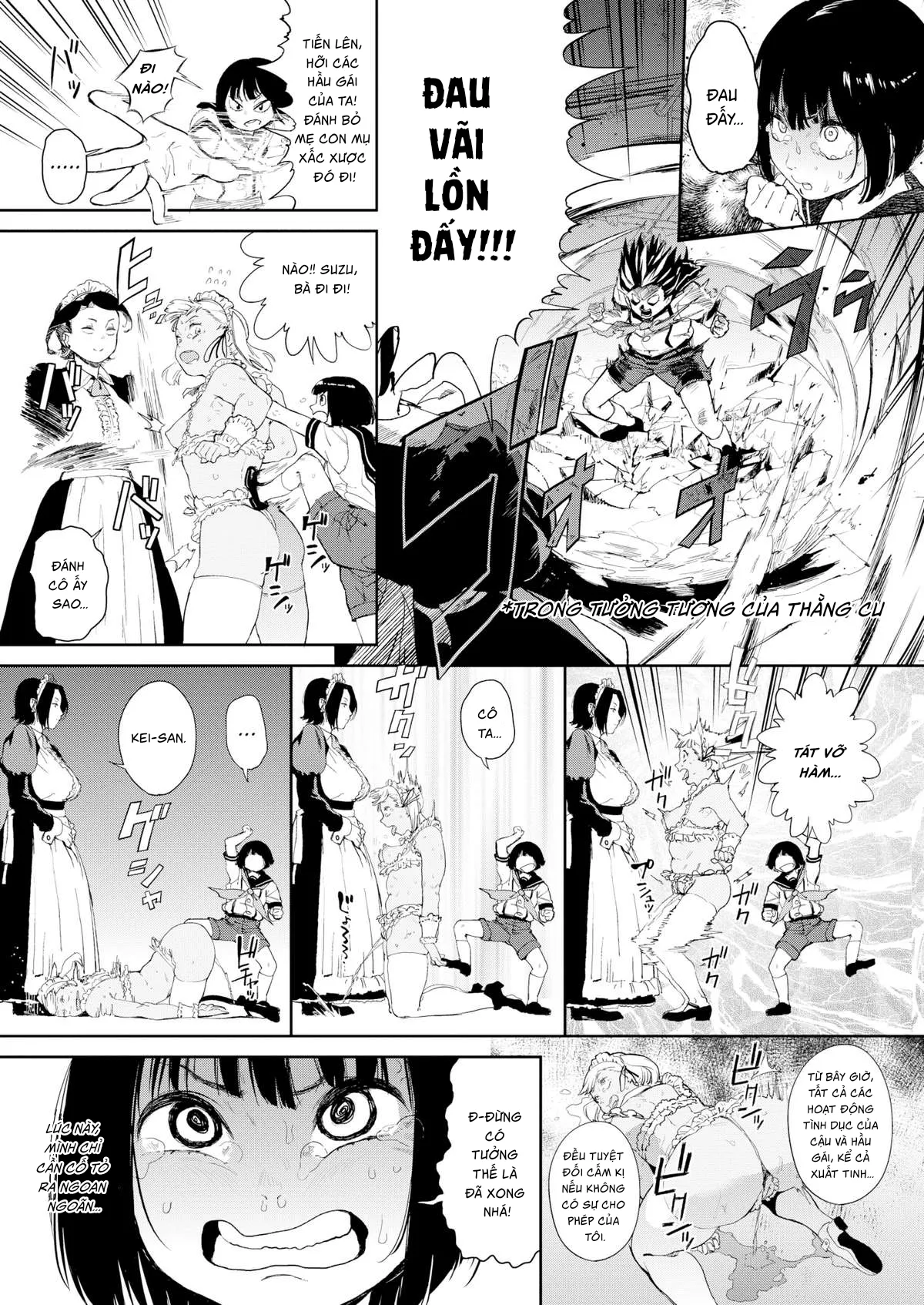 HentaiVN.net - Ảnh 6 - Vui cười và Gắt gỏng [Smiling and Huffing] - Oneshot