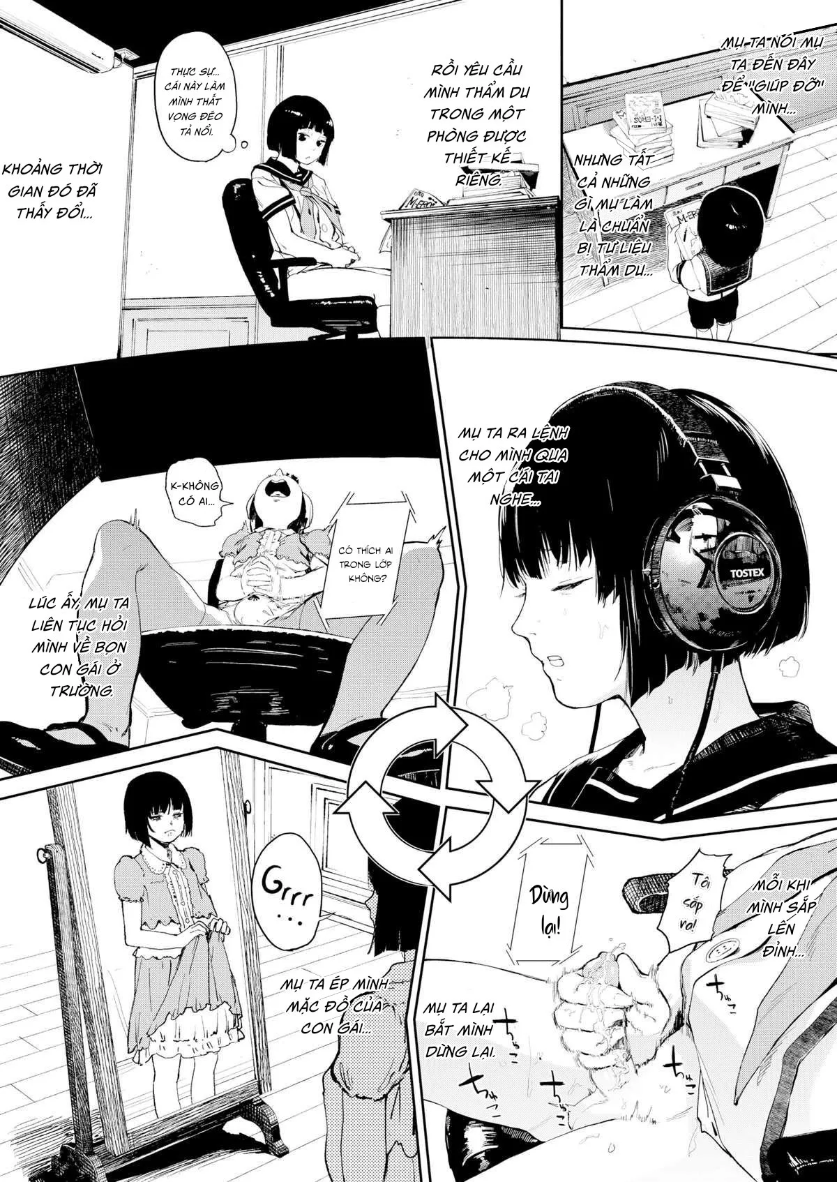 HentaiVN.net - Ảnh 7 - Vui cười và Gắt gỏng [Smiling and Huffing] - Oneshot