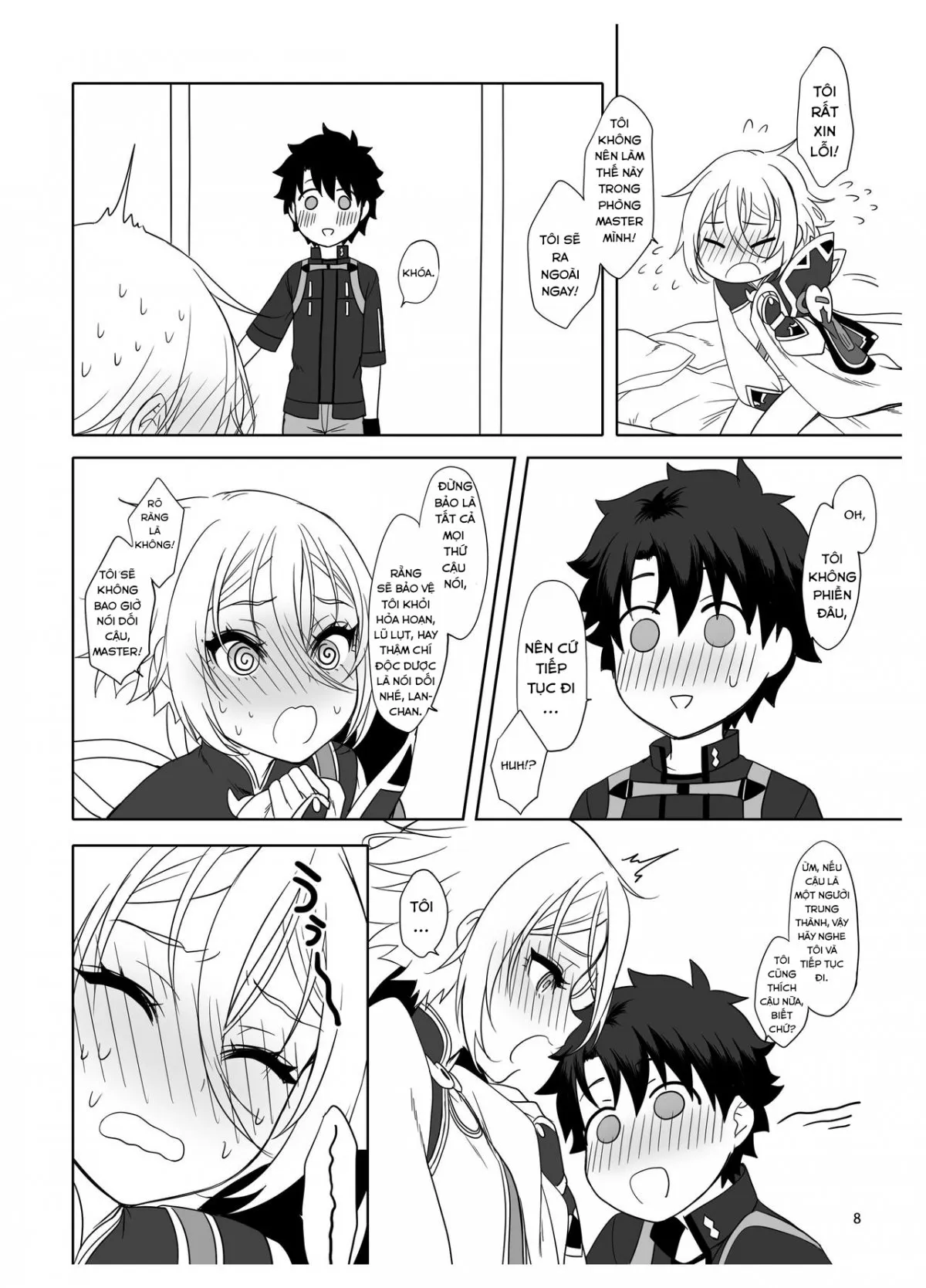 HentaiVN.net - Ảnh 8 - Trong phòng của Master. [Master no Inu Ma ni; マスターのいぬ間に] - Oneshot