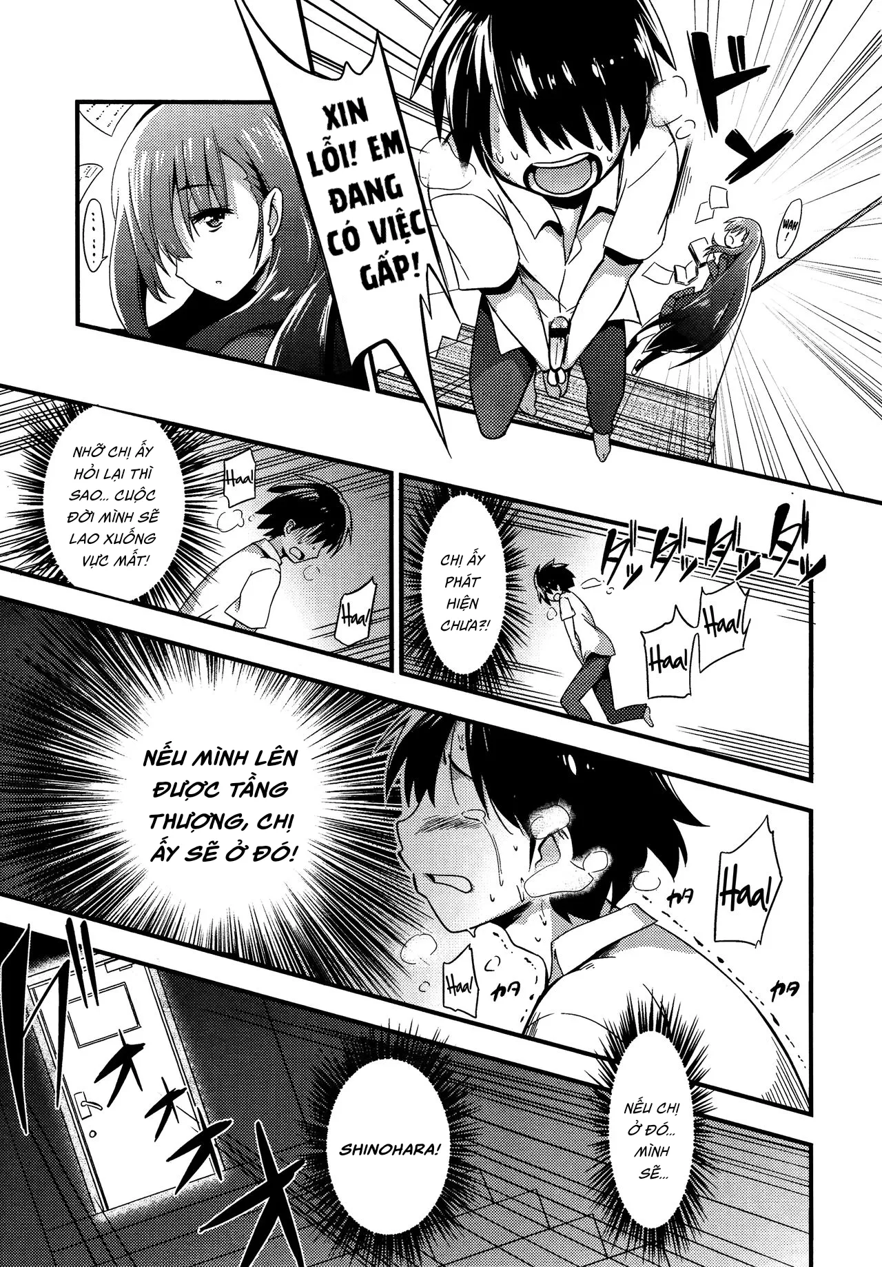 HentaiVN.net - Ảnh 12 - Tôi Là Nô Lệ Của Cô Ấy [Boku wa Kanri Kanri Kanri Sarate Iru] - Chap 2